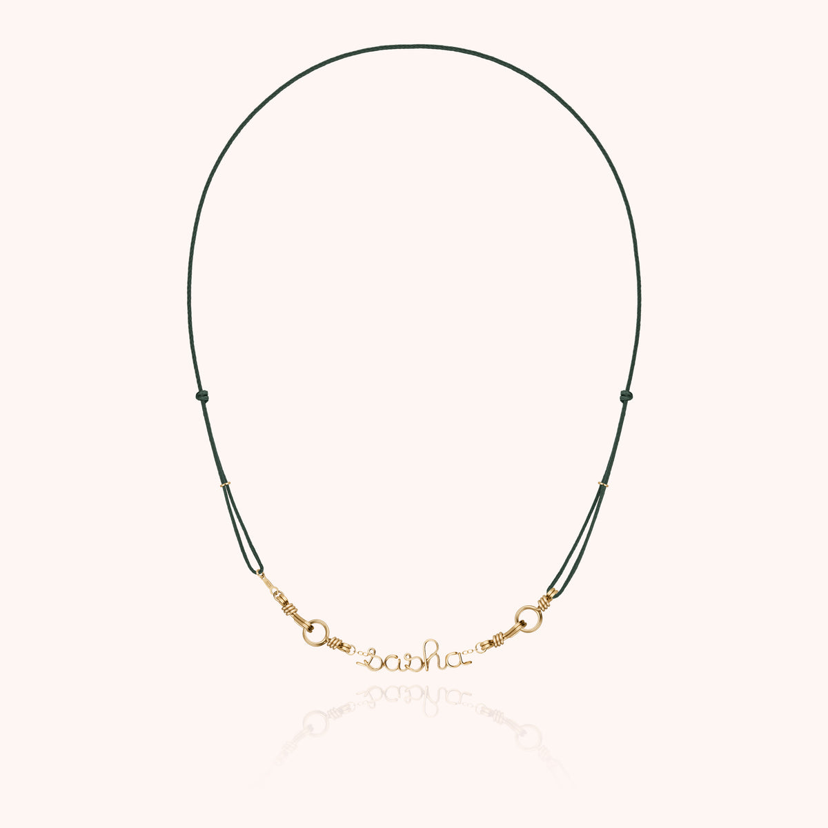 Cord Attache moi Personalized Necklace