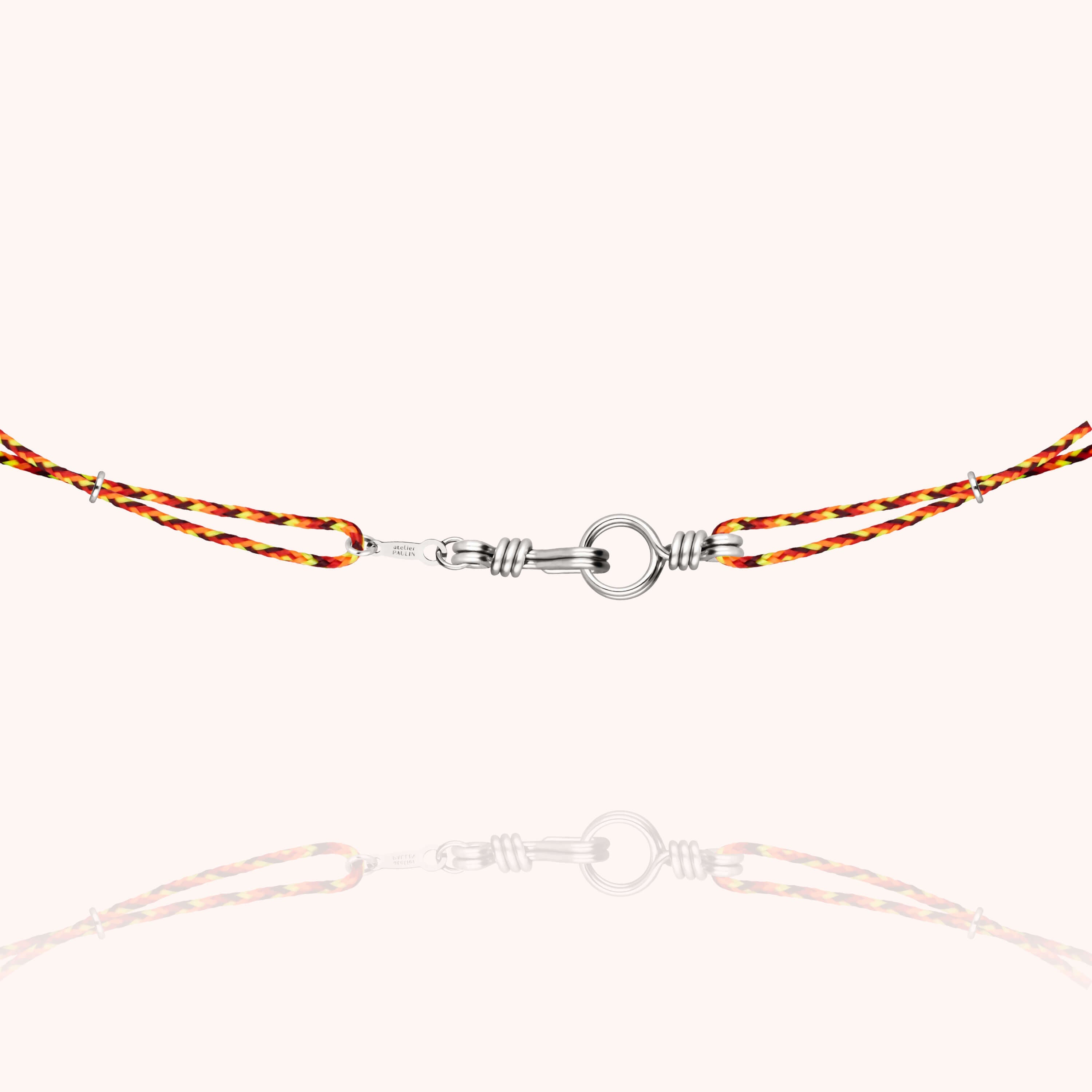 Collier Cordon Slim Knot Attache moi — bijou artisanal collier livraison express
