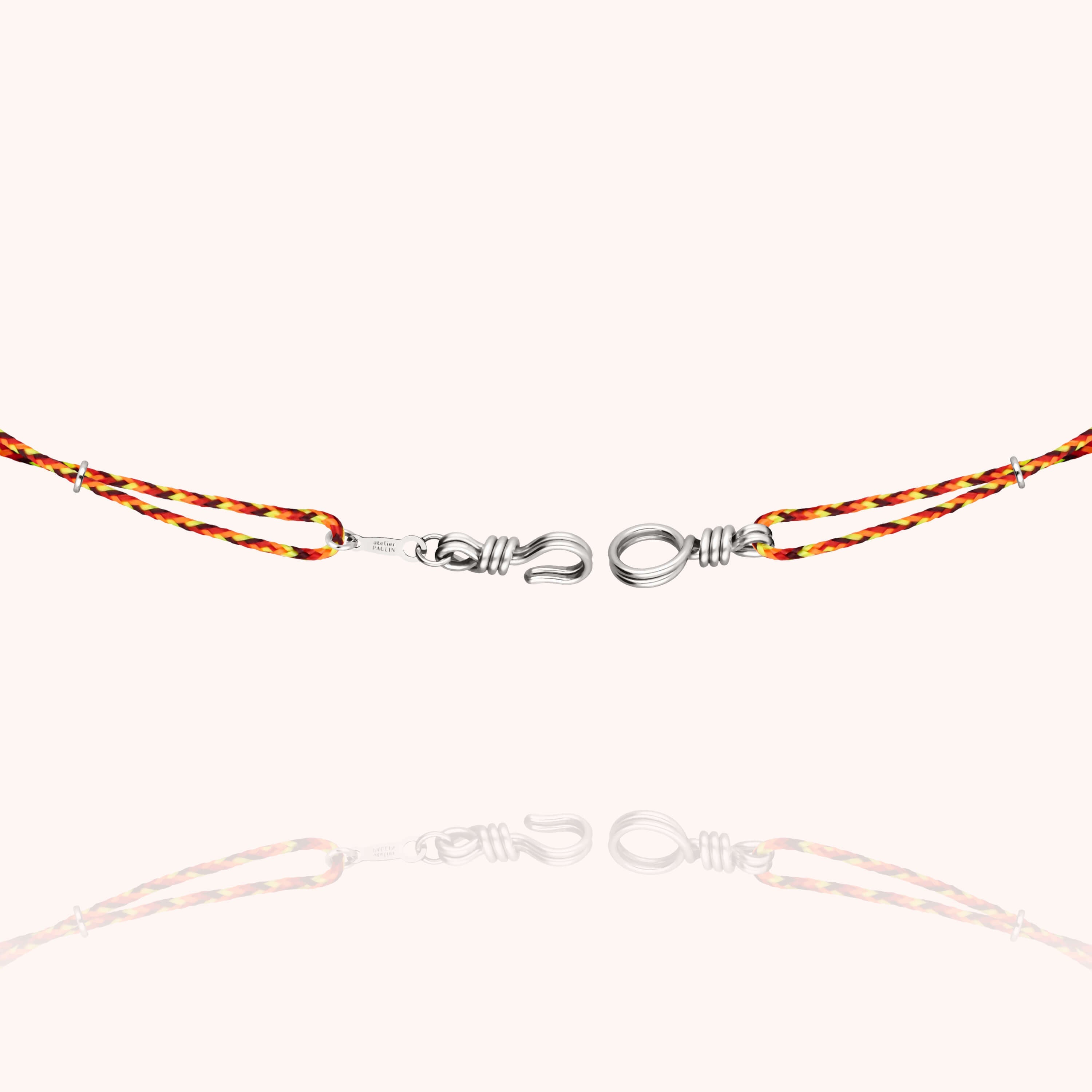 Collier Cordon Slim Knot Attache moi — cadeau de luxe fait main Paris