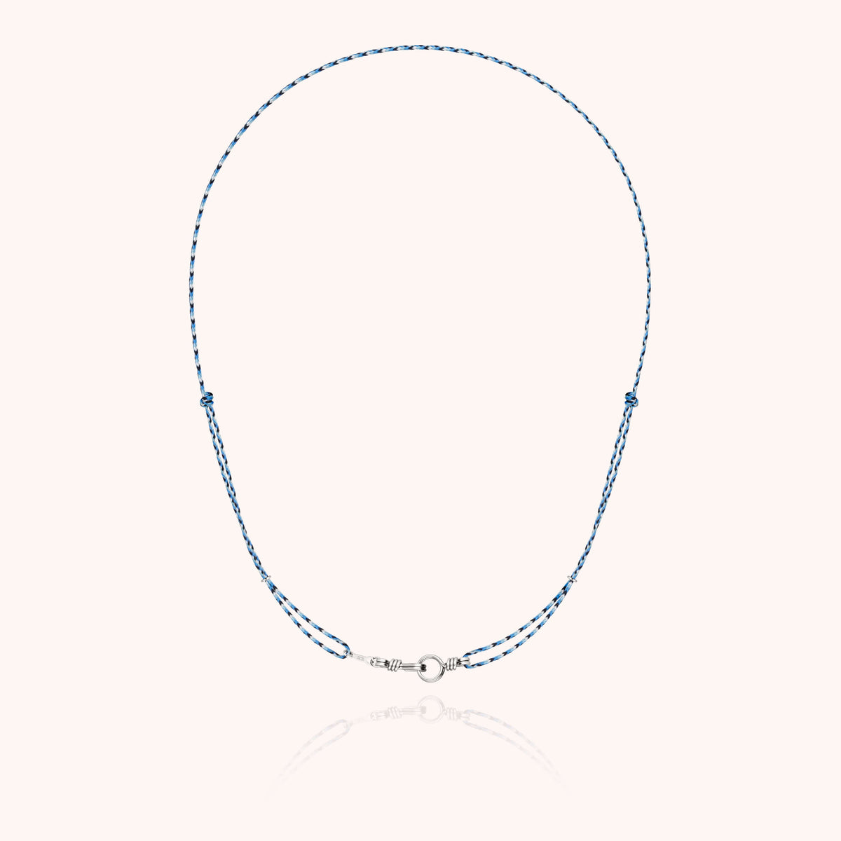 Kette Cordon Slim Knot Attache moi aus 925 Sterlingsilber — von Hand gefertigt in Paris