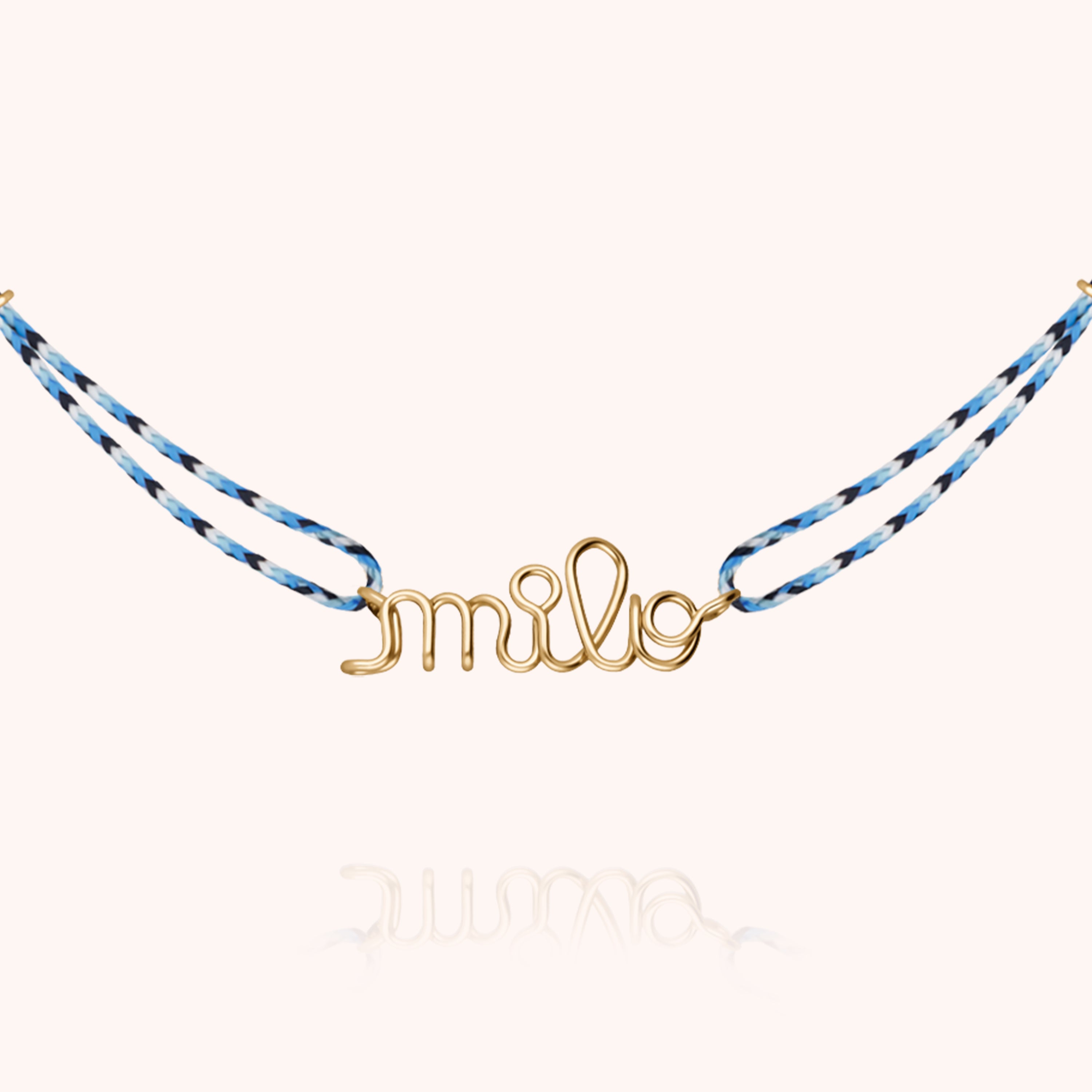 Collier Cordon Slim Knot Personnalisé — bijou artisanal collier livraison express