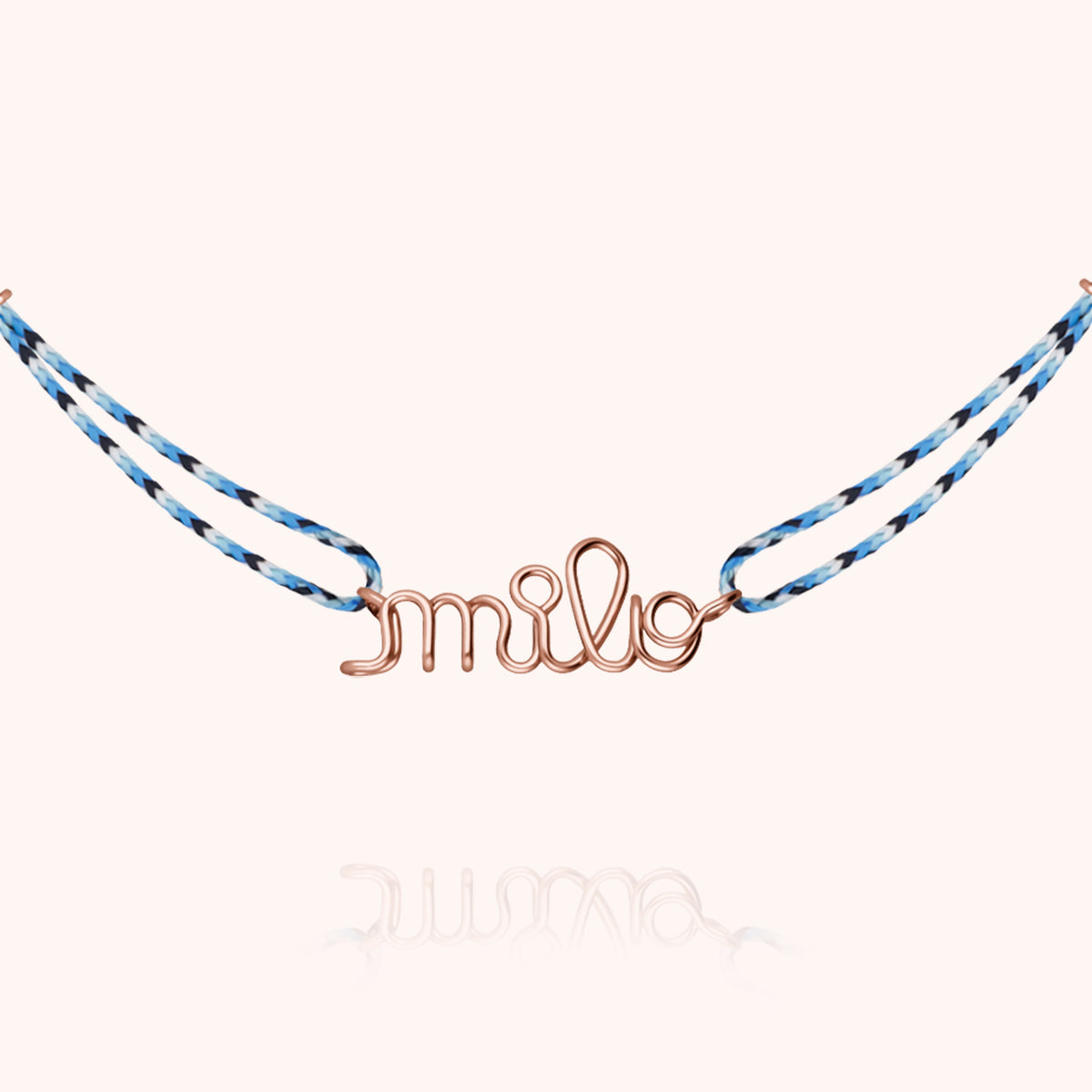 Collana Cordino Slim Knot Personalizzata