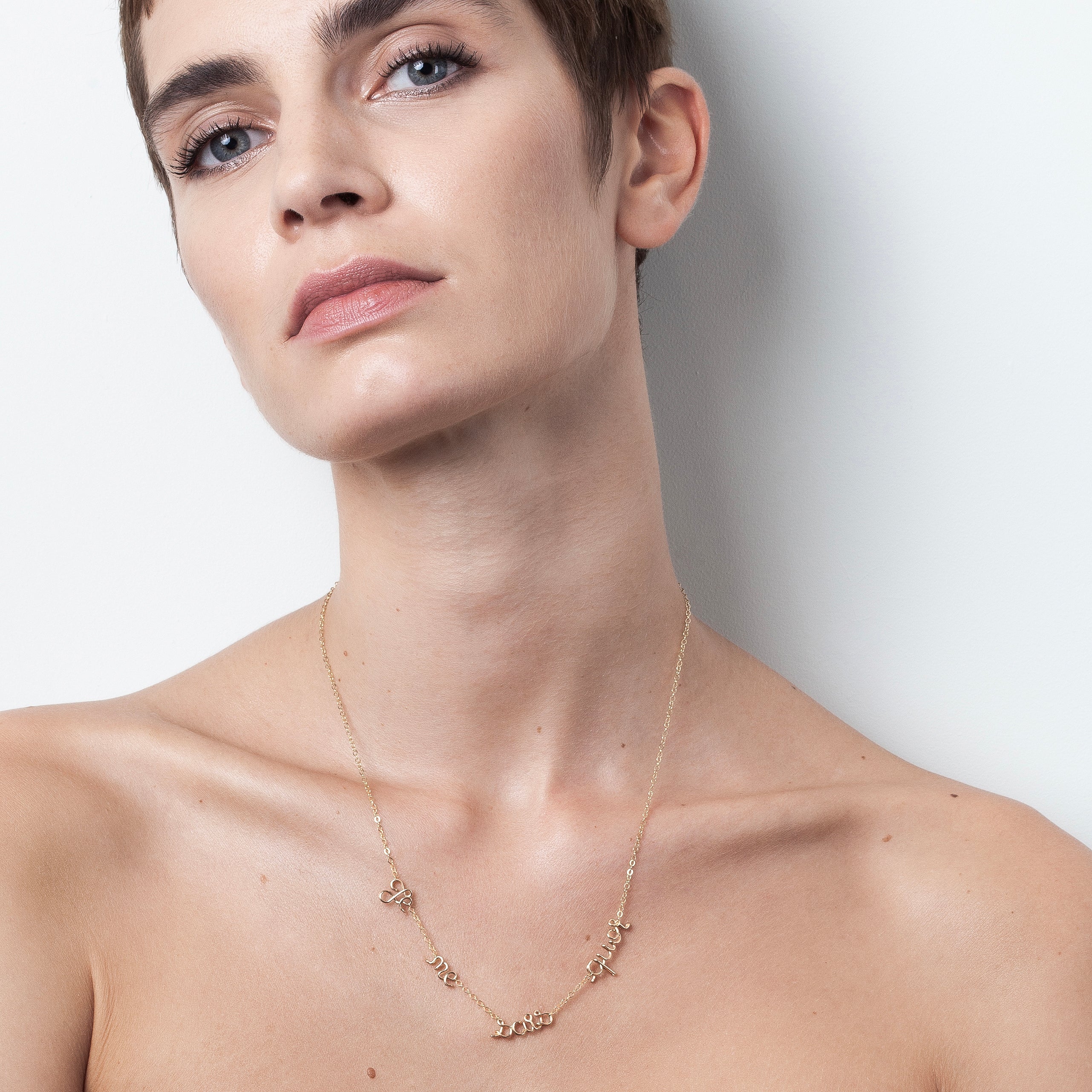 Collier Mantra Original Personnalisé personnalisable — idée cadeau bijou personnalisé
