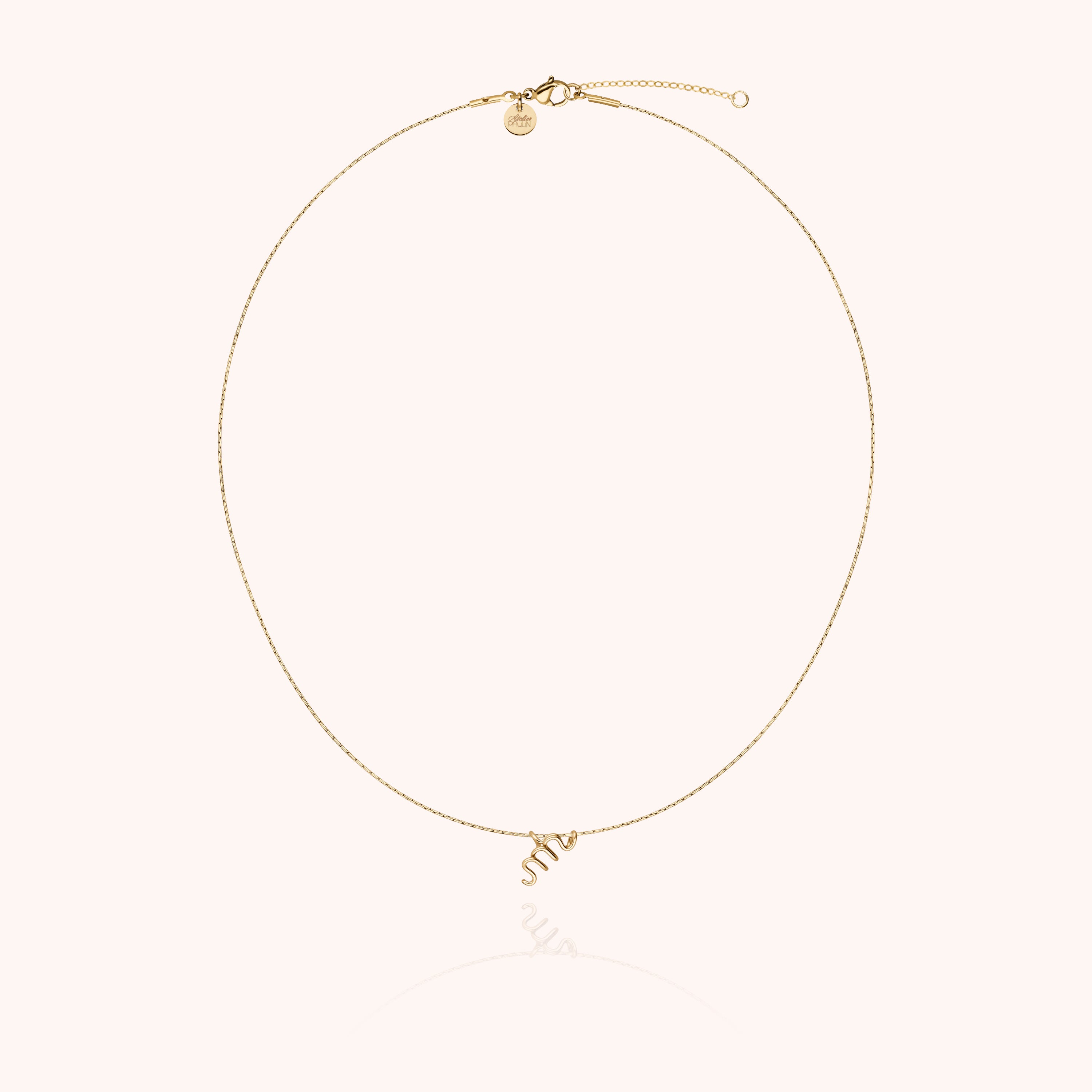 Collier Original Initiale — bijou artisanal collier livraison express