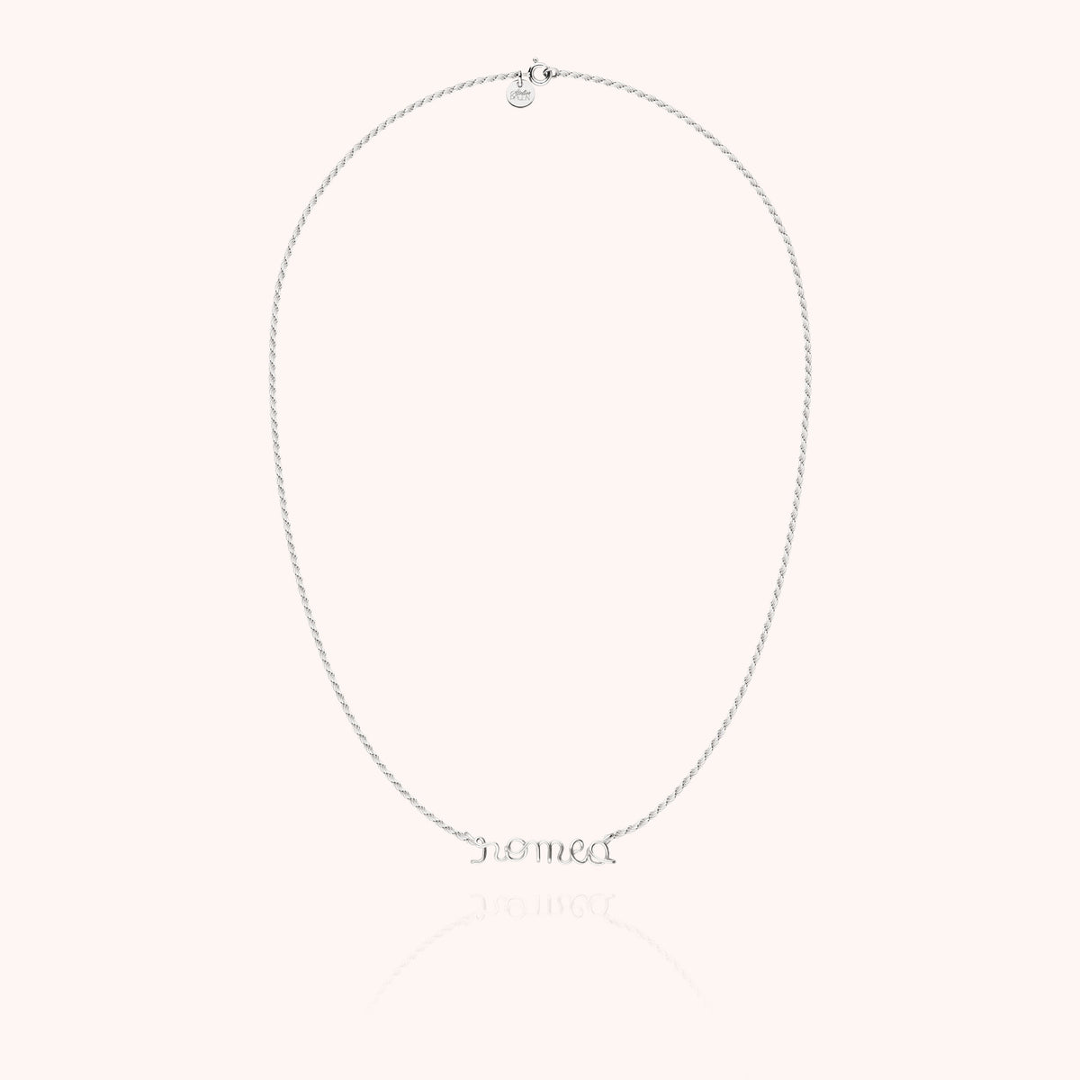 Kette Richelieu Rope-Kette Personalisiert getragen am Hals — 925 Sterlingsilber sichere Expresslieferung