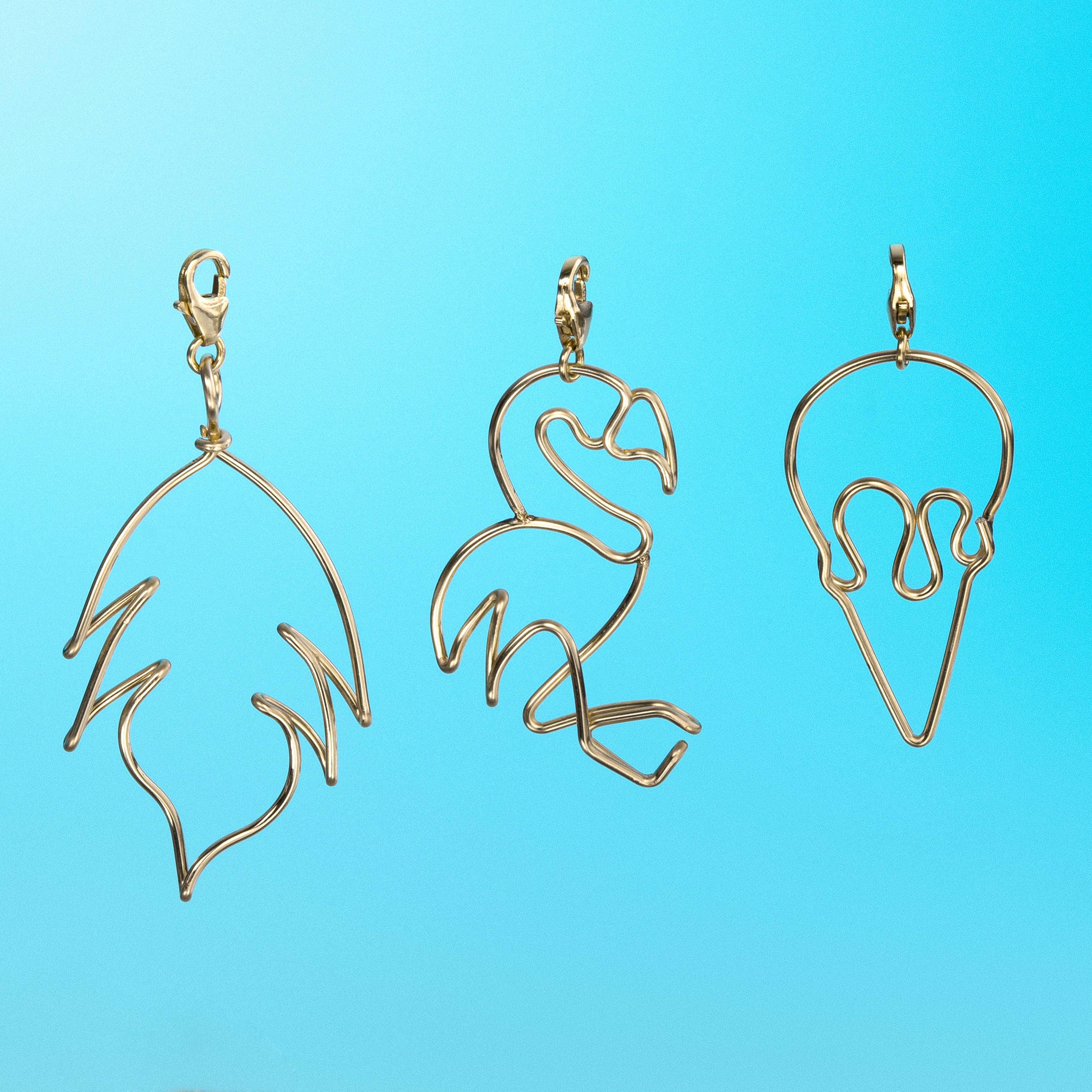 Charm lettre personnalisée bijou élégant fait main Paris