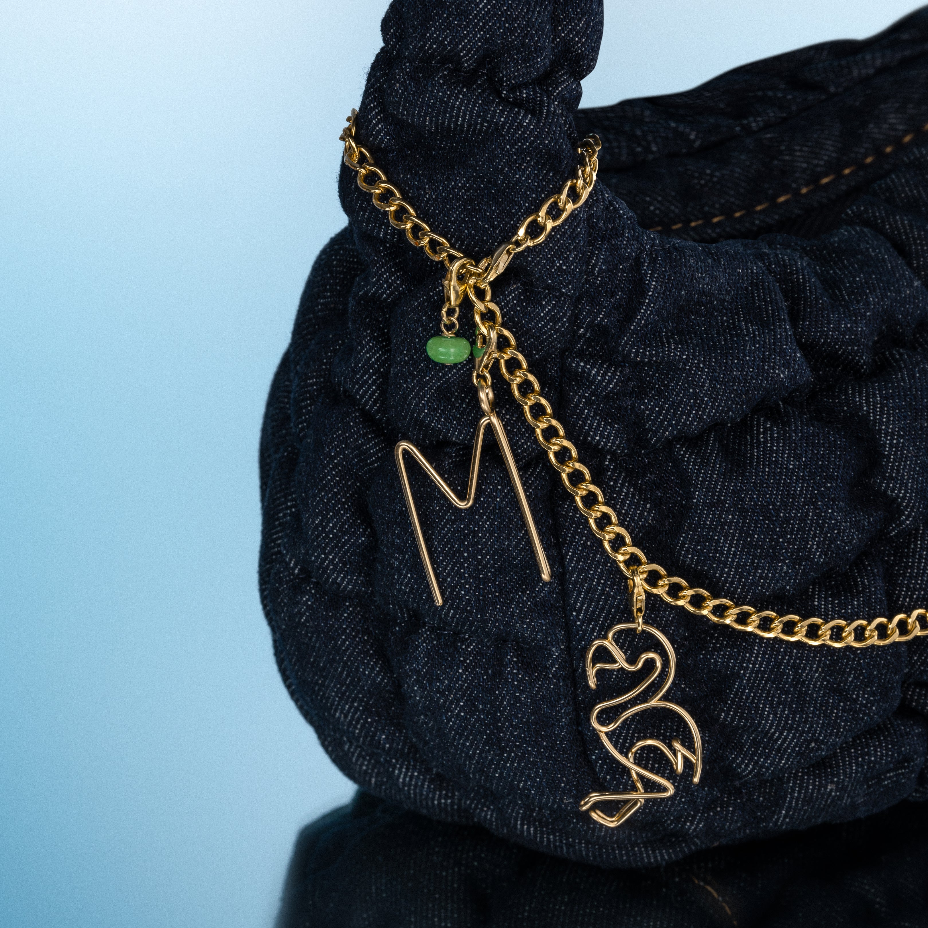 Big Locket Charms Iniziale