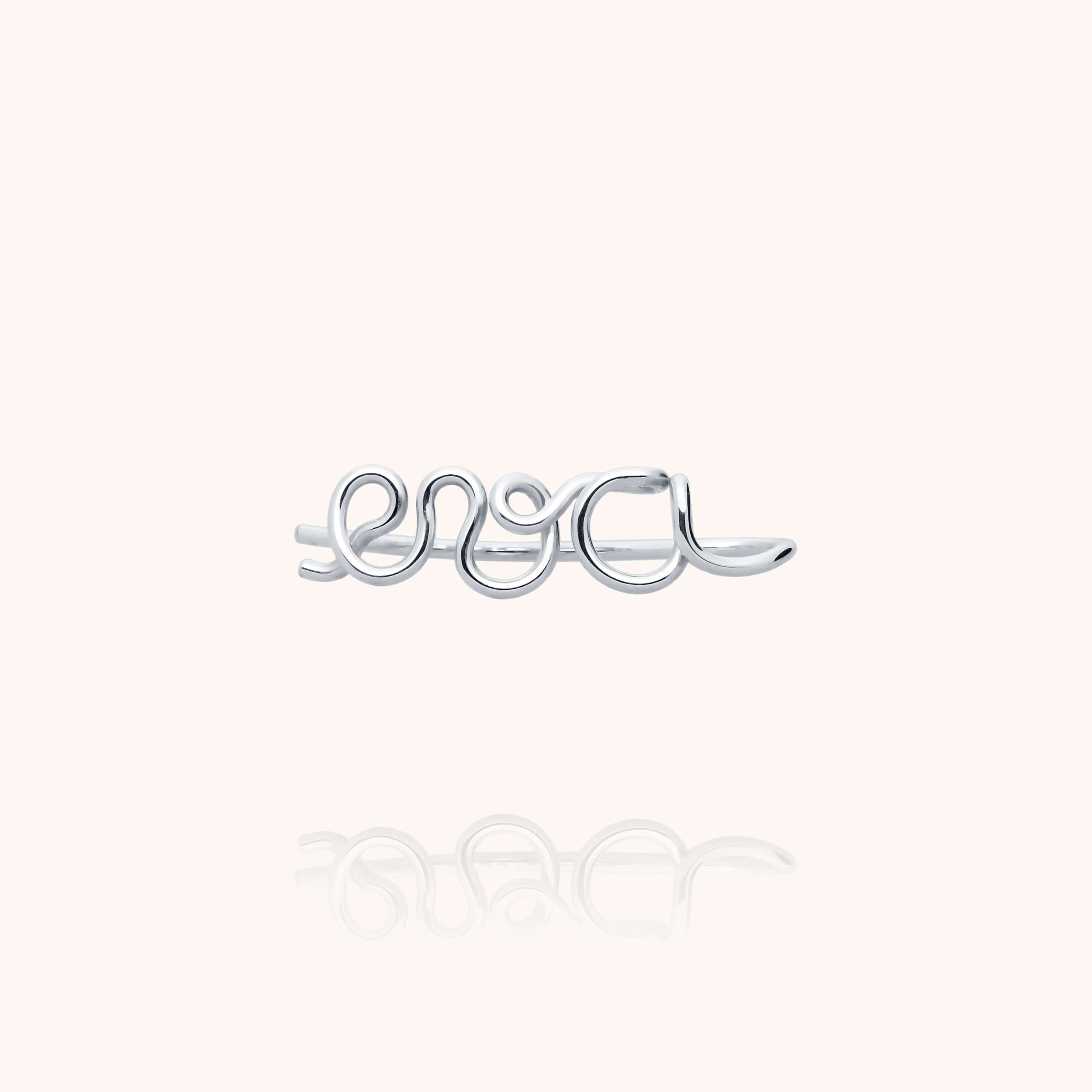 Ear Cuff Original Personnalisé en argent sterling 925 — fabriqué à la main à Paris