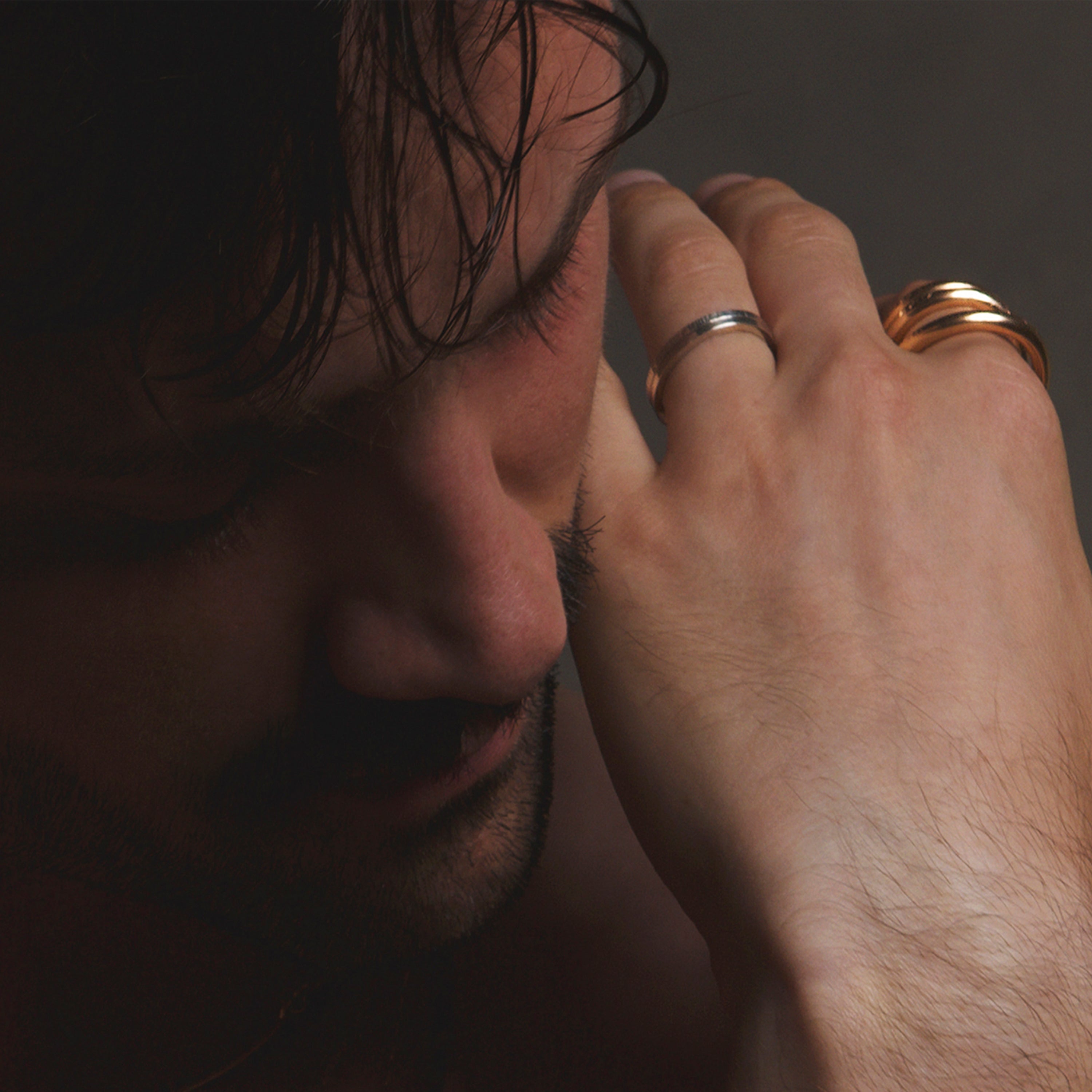 Bague Quent - or jaune laminé