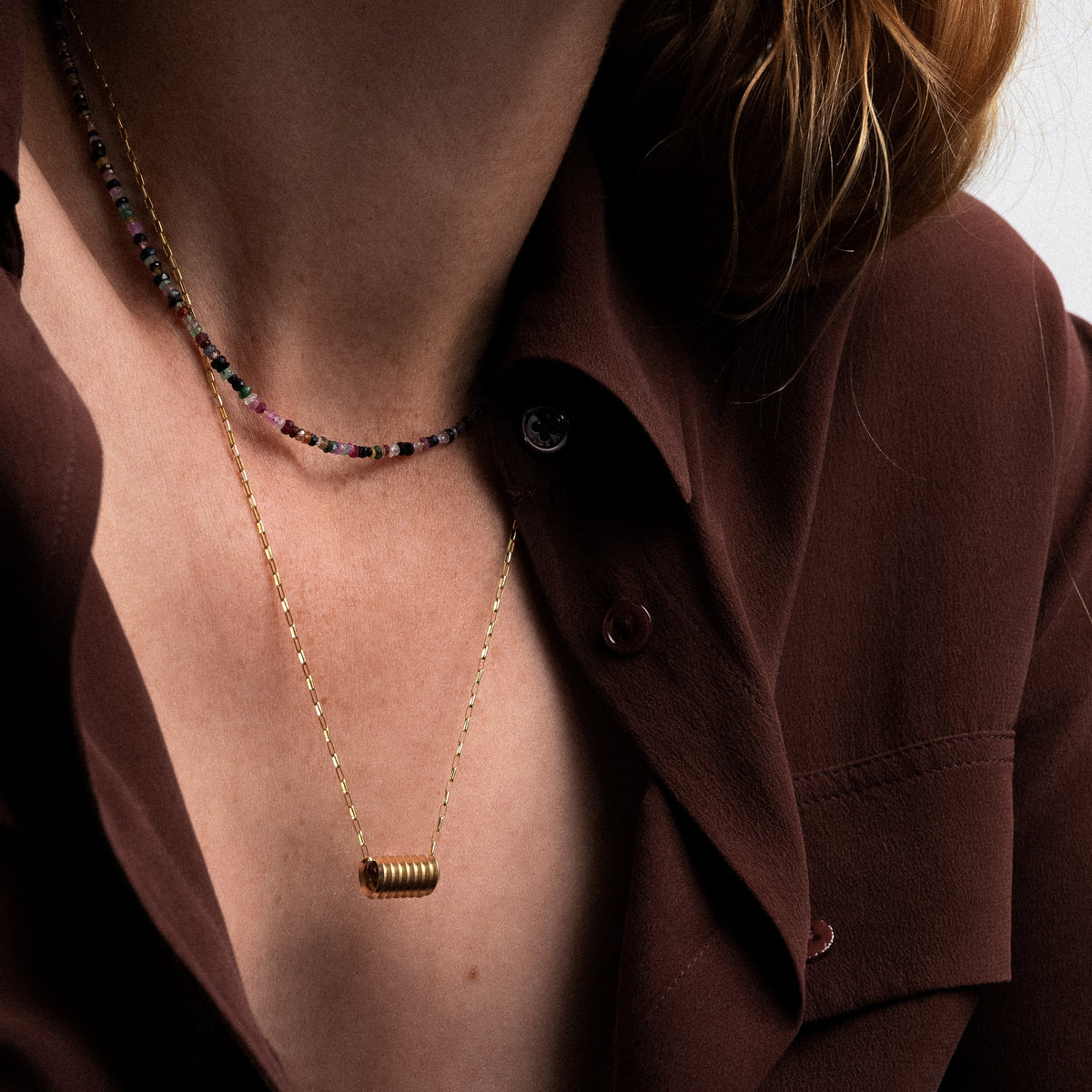 Kette Judd in Gelbes Goldfilled — lebenslange Garantie Atelier Paulin