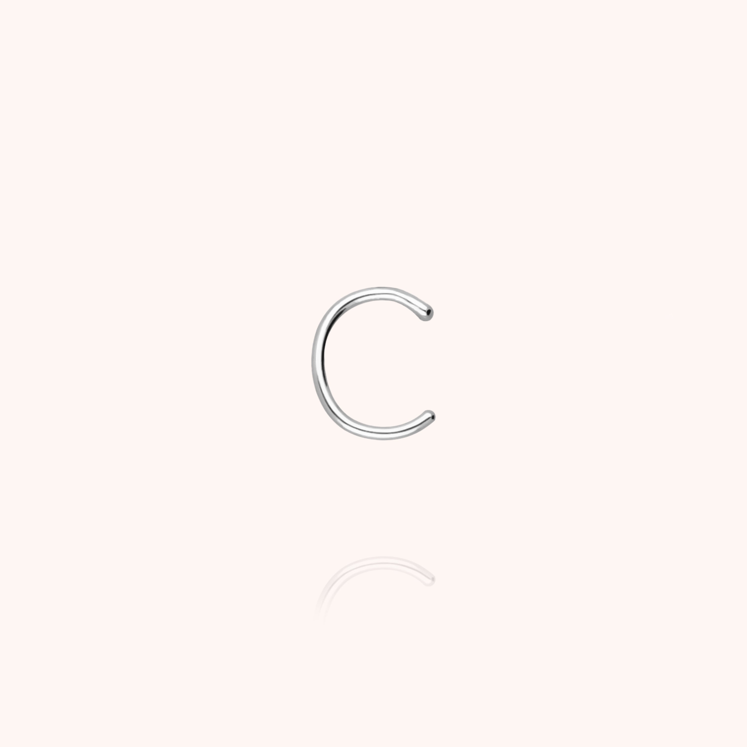 Puce d'Oreille Capitale Initiale initiale — cadeau idéal personnalisable