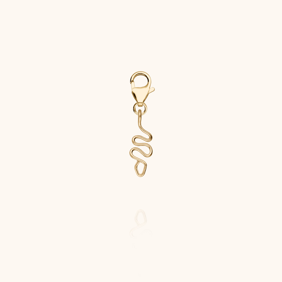 Small Locket Lucky Charms - mini snake — von Hand gefertigt in Paris