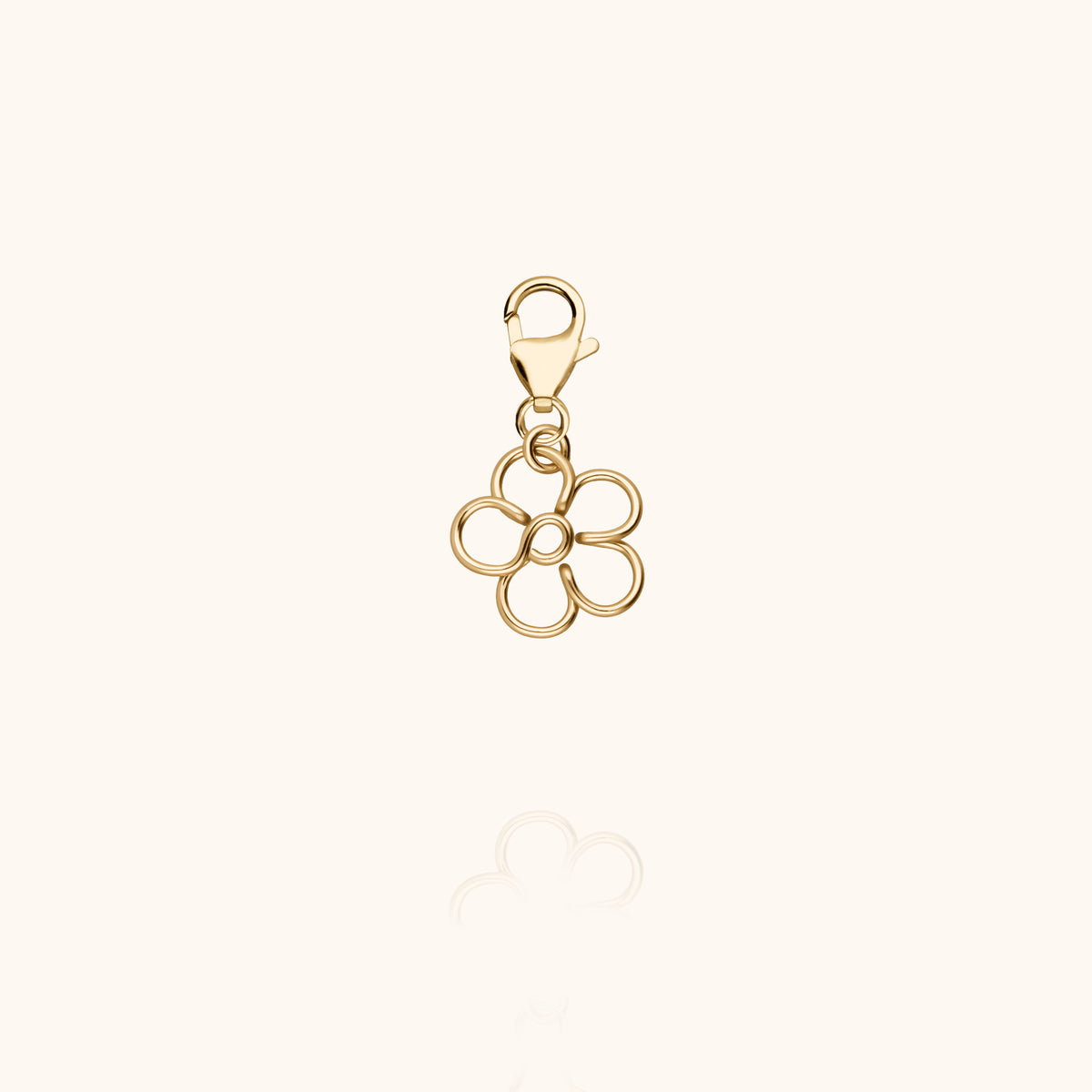 Small Locket Lucky Charms - tiny blossom — von Hand gefertigtes Schmuckstück Atelier Paulin