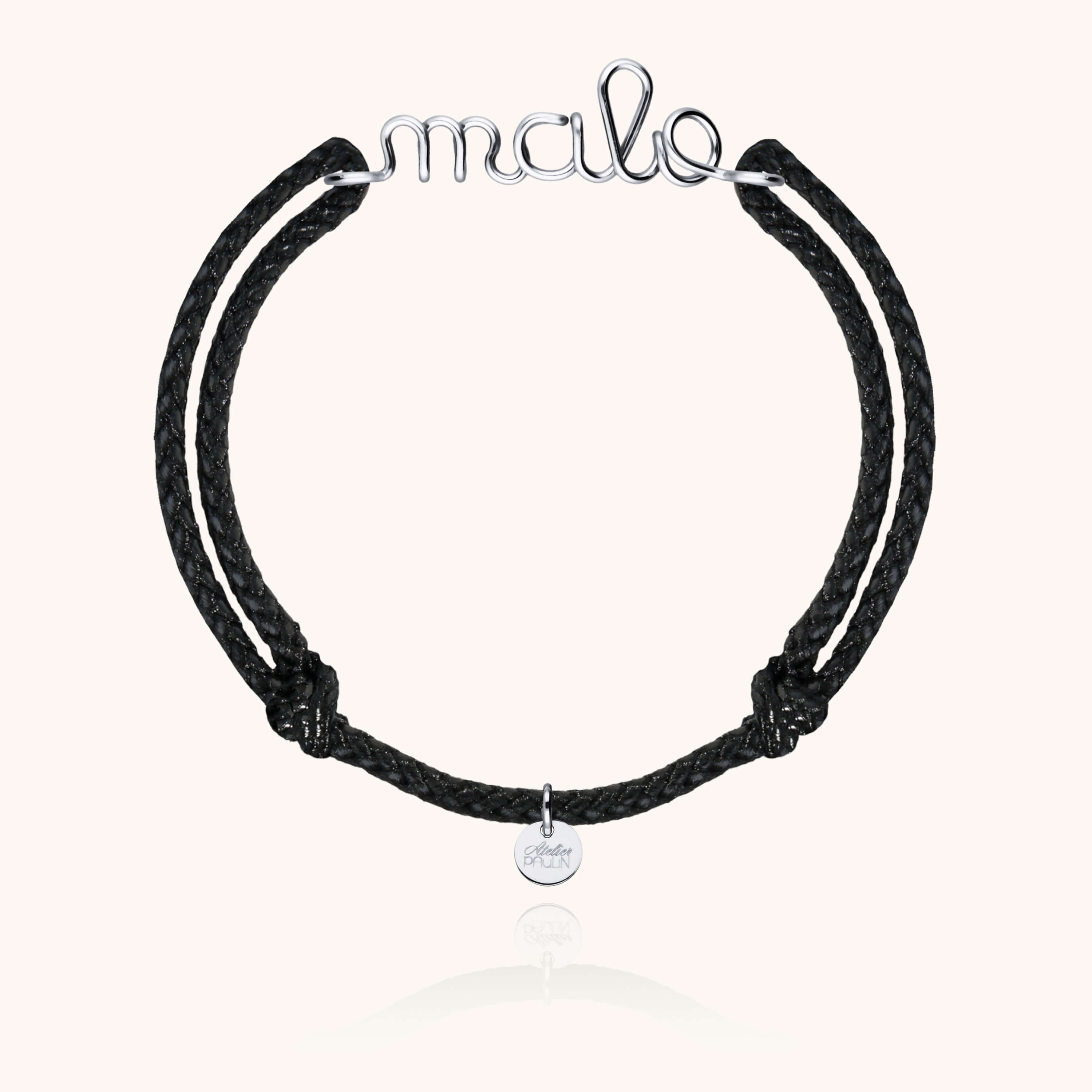 argent sterling - noir