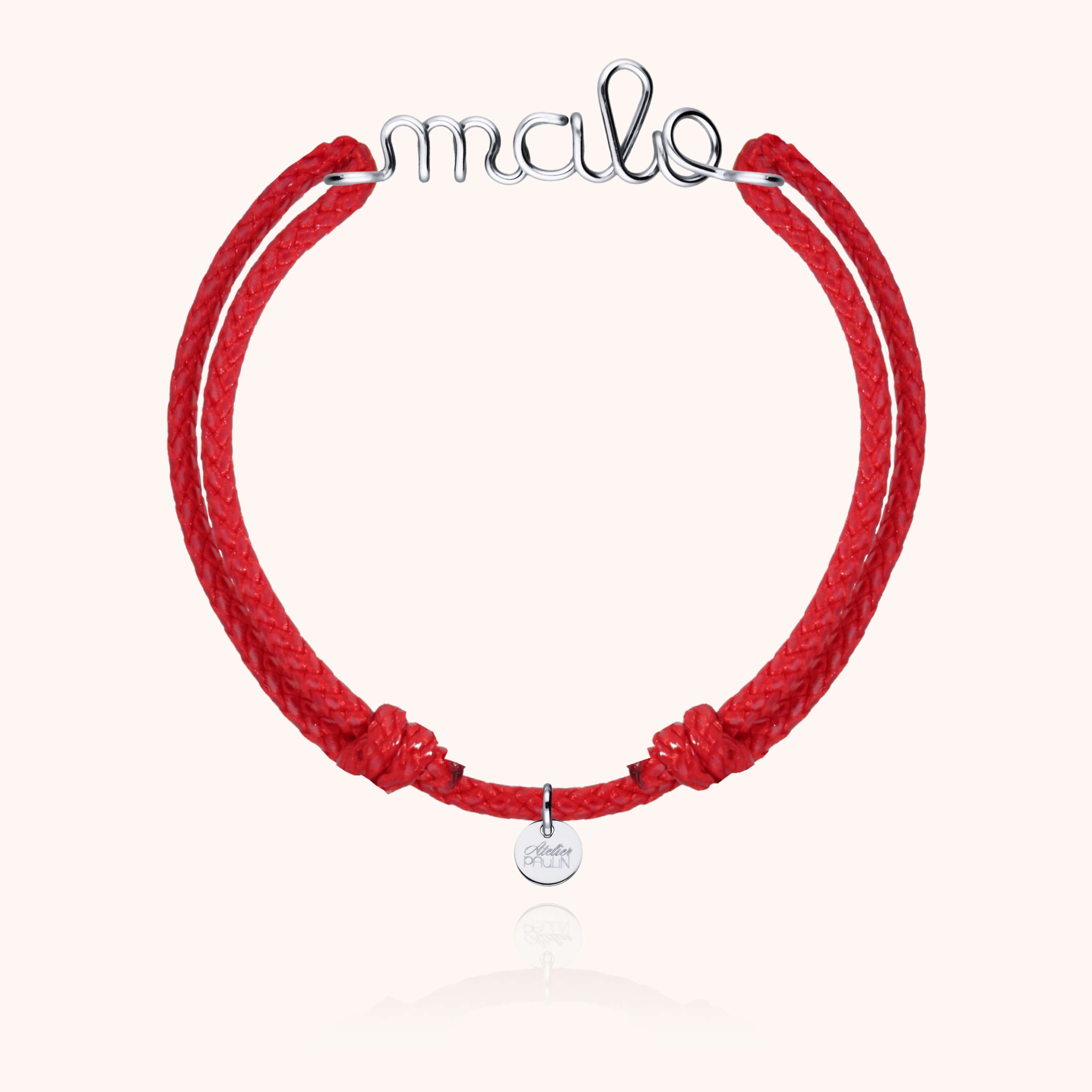 argent sterling - rouge