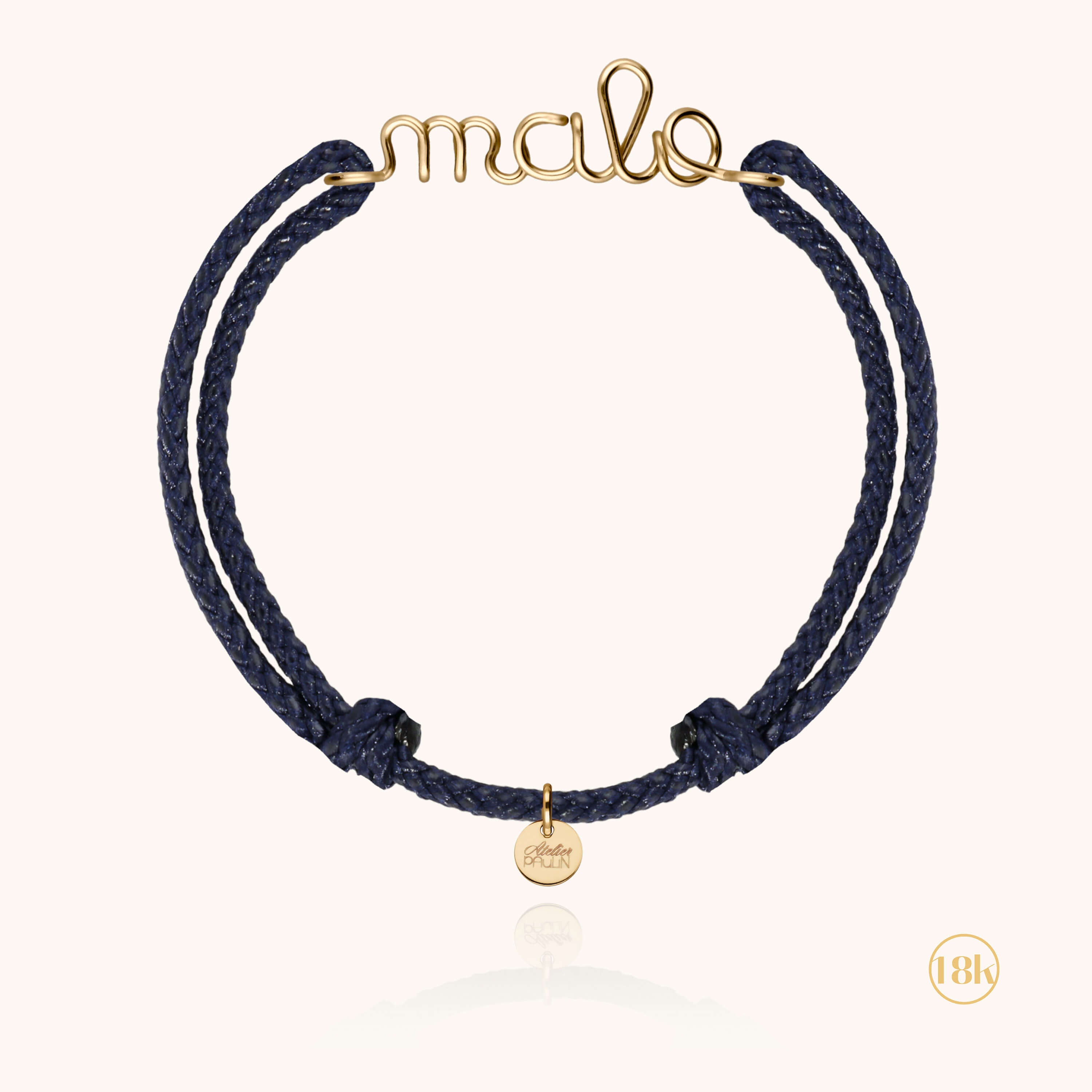 or jaune 750/1000 - bleu marine