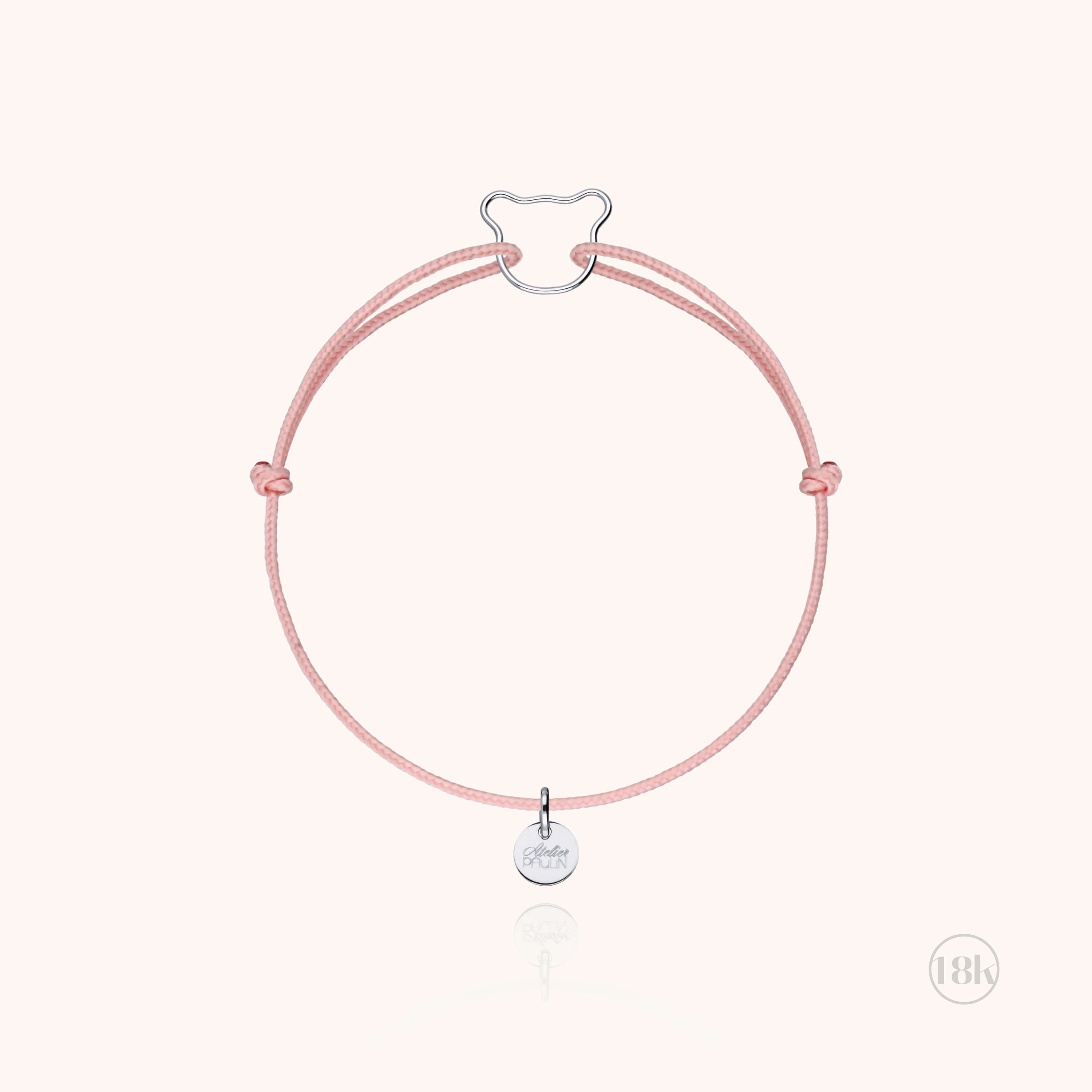 or blanc 750/1000 - rose pâle