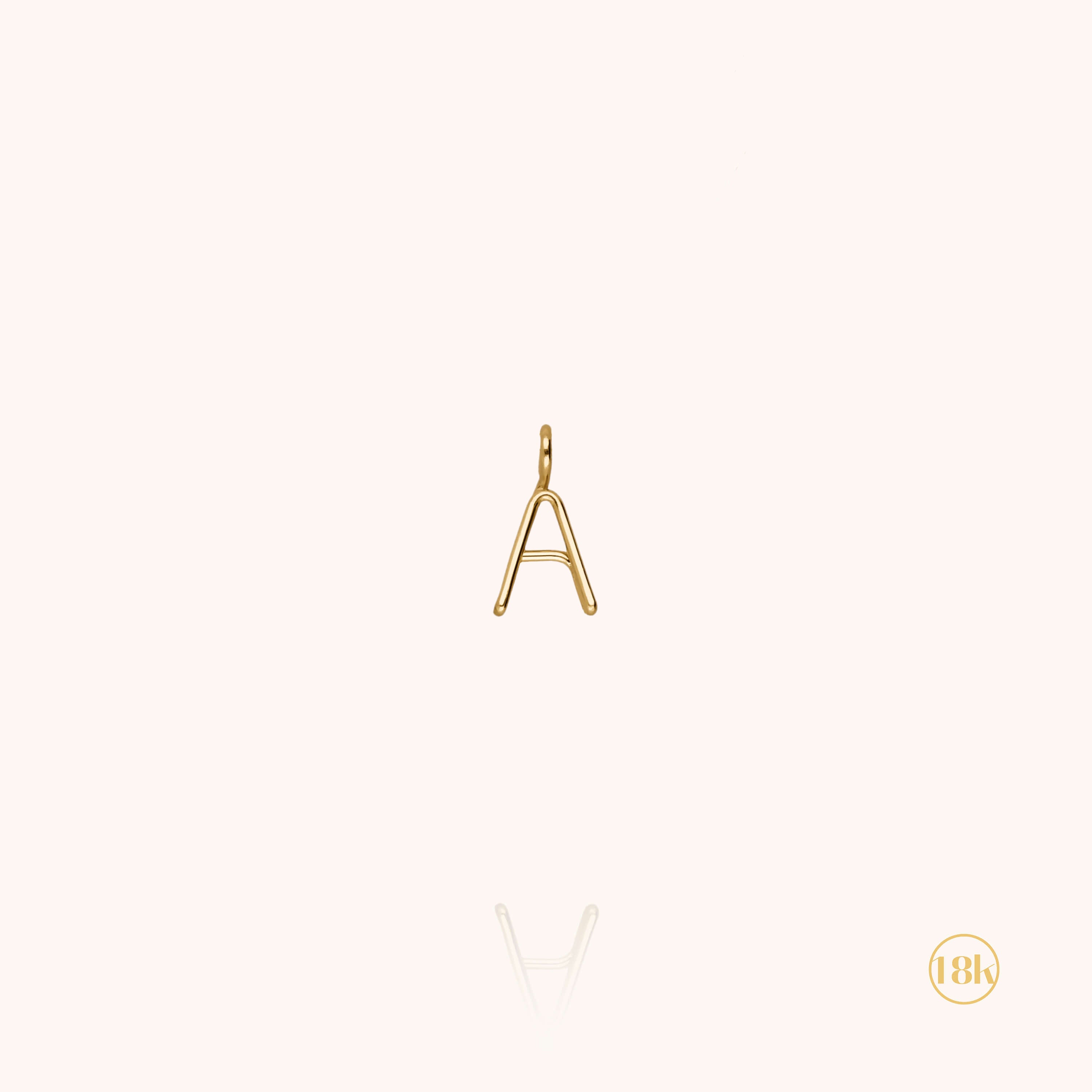 Charms Capital Initiale initiale Atelier Paulin bijou personnalisé