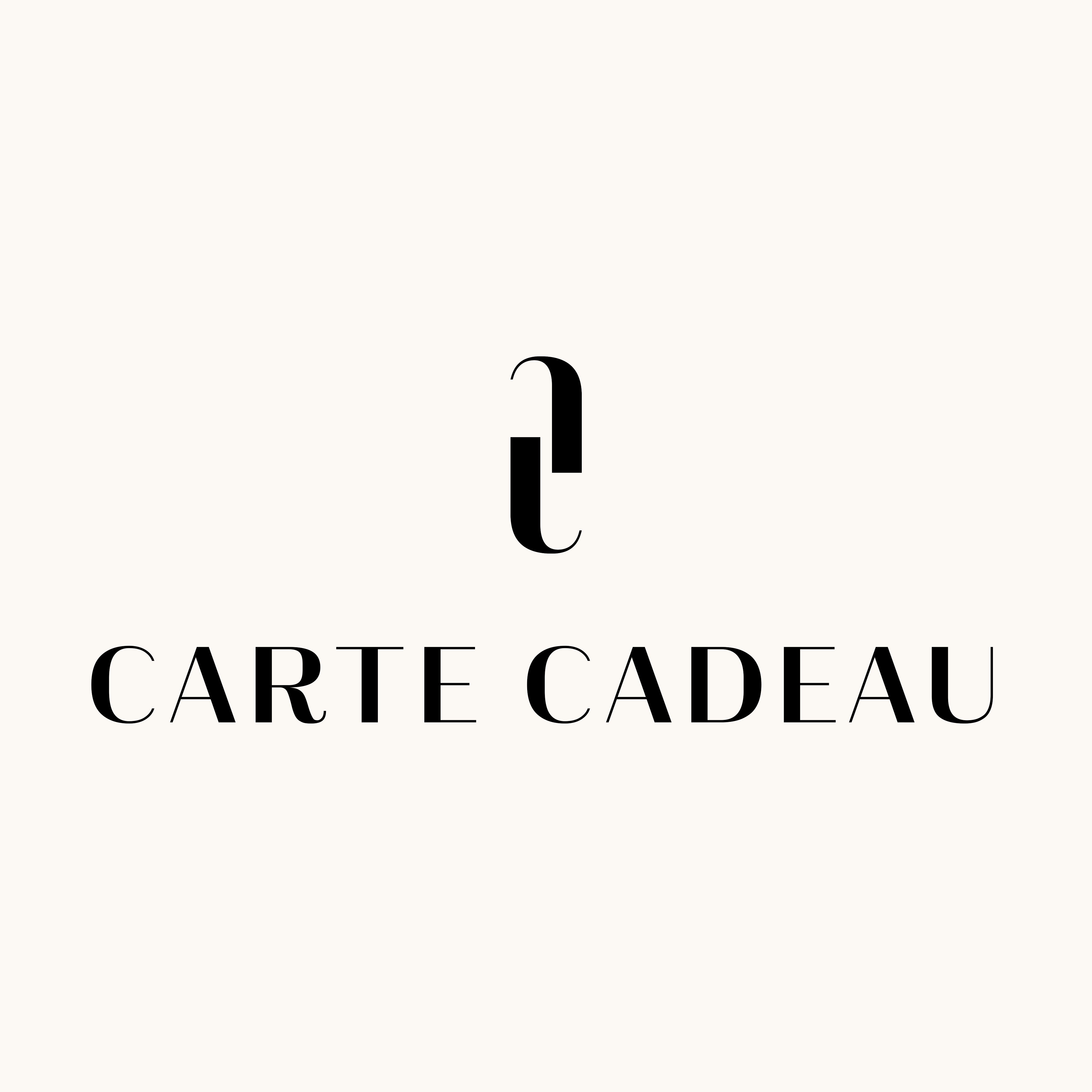 Carte Cadeau Atelier Paulin