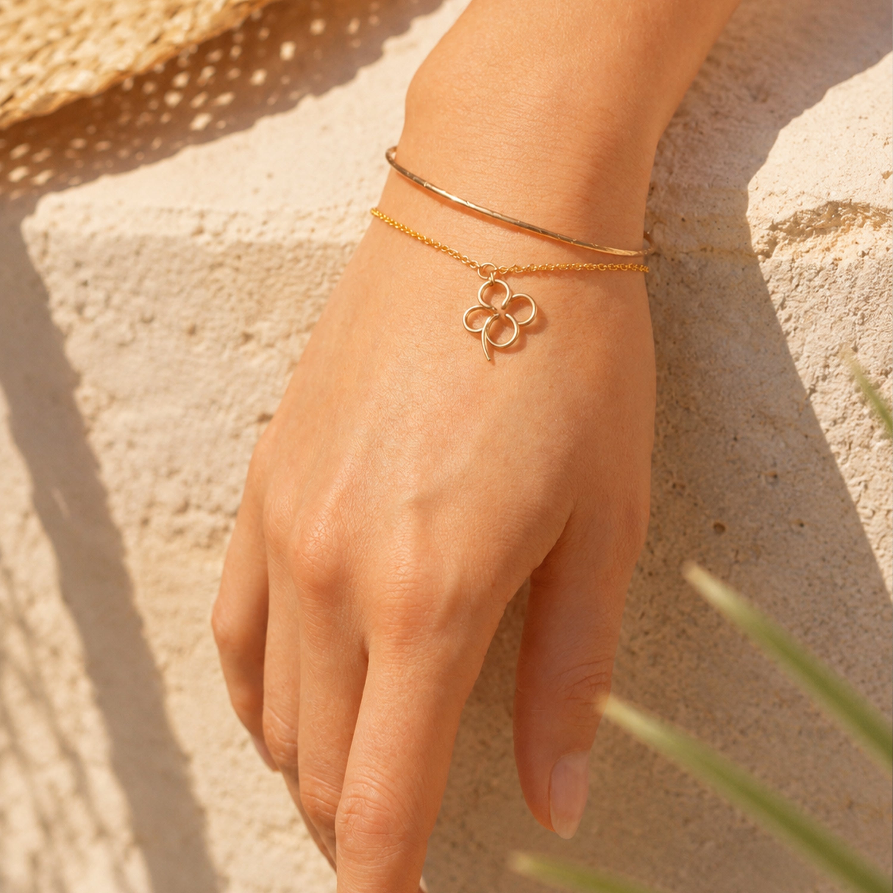 Charms chance, passion, enfance - Or laminé 14 carats, Atelier Paulin