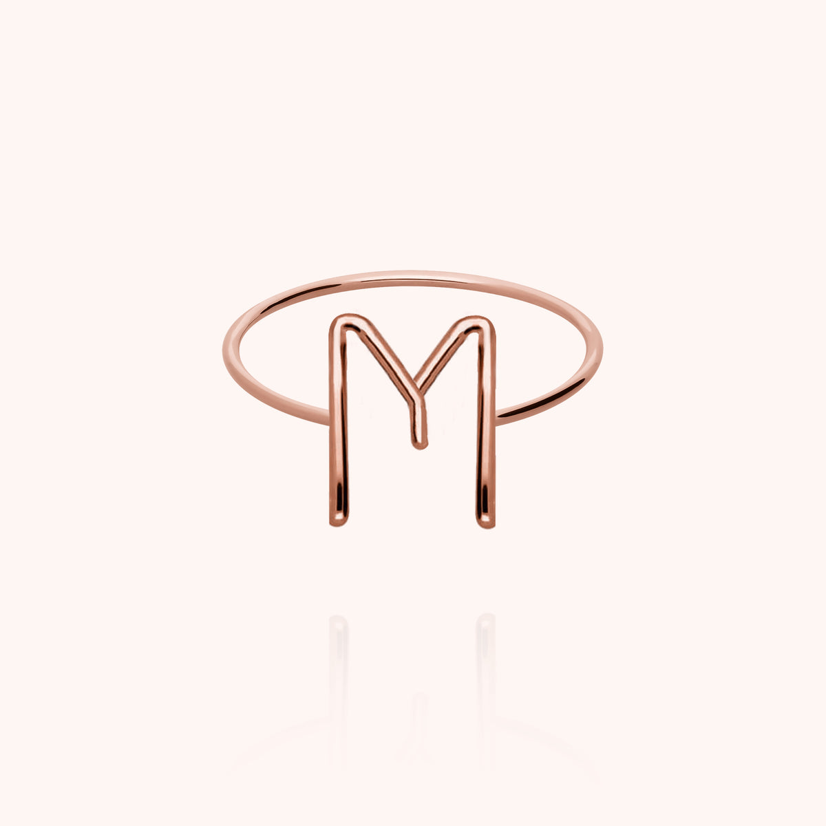 Ring Capitale Initiale — von Hand gefertigtes Geschenk aus Paris