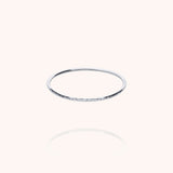 Anello Héra Ciselato n°2 - oro bianco 18kt.