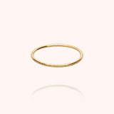 Hera Chiseled Ring n°3 - 18K Yellow Gold