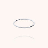 Bague Héra Pure n°3 - or blanc 750/1000