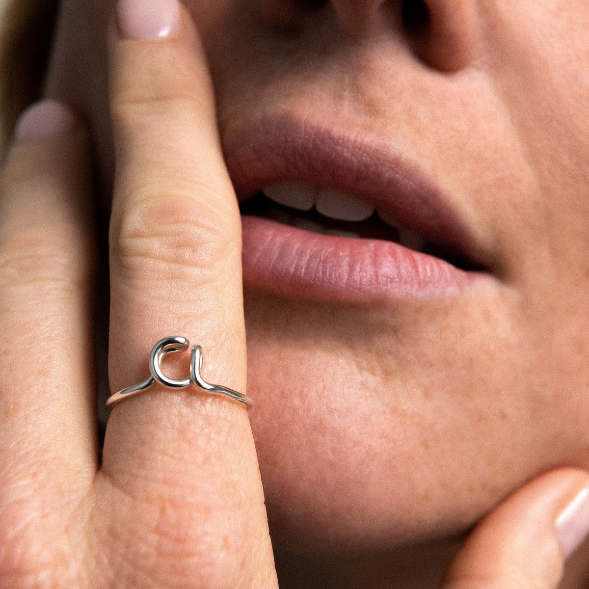 Anello Originale Iniziale, con un nome