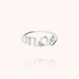 Bague Originale Personnalisée - argent
