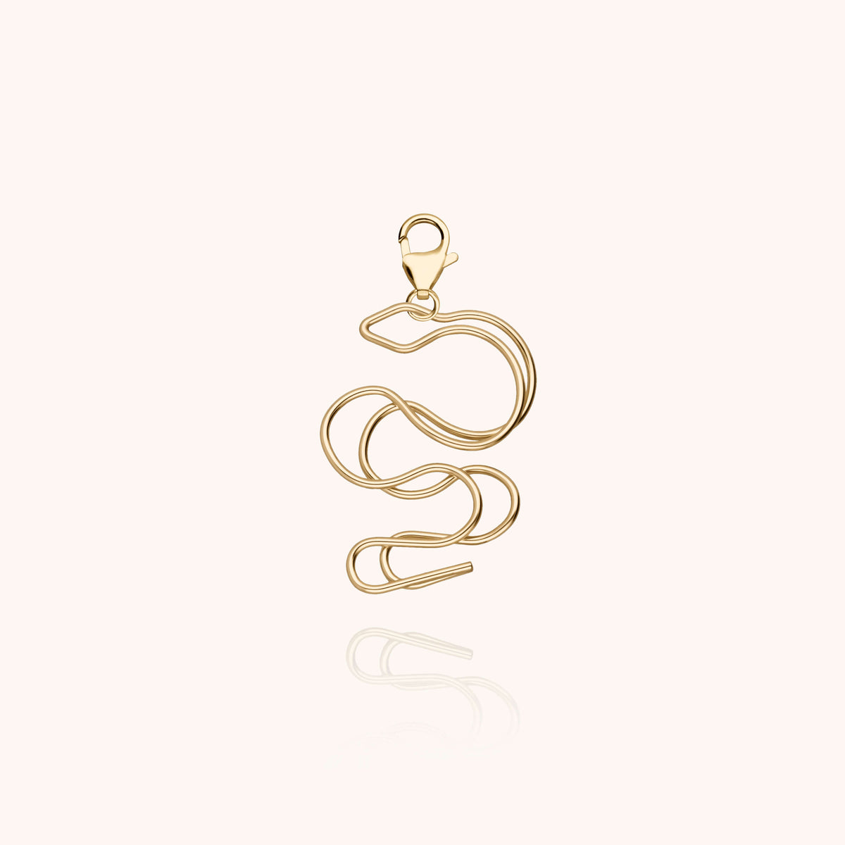 Big Locket Charms Serpente