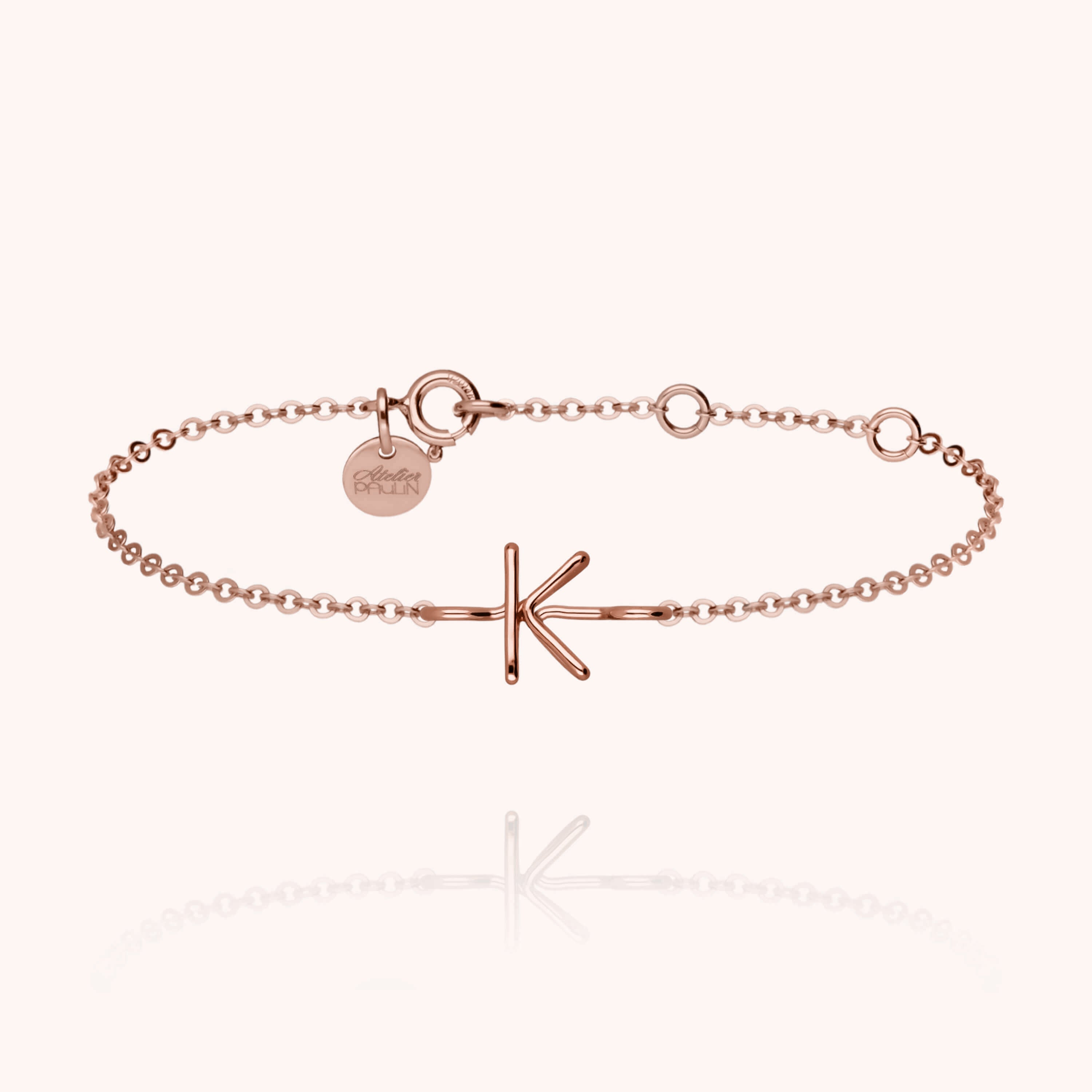 Bracelet Chaîne Initiale — bijou artisanal bracelet livraison express