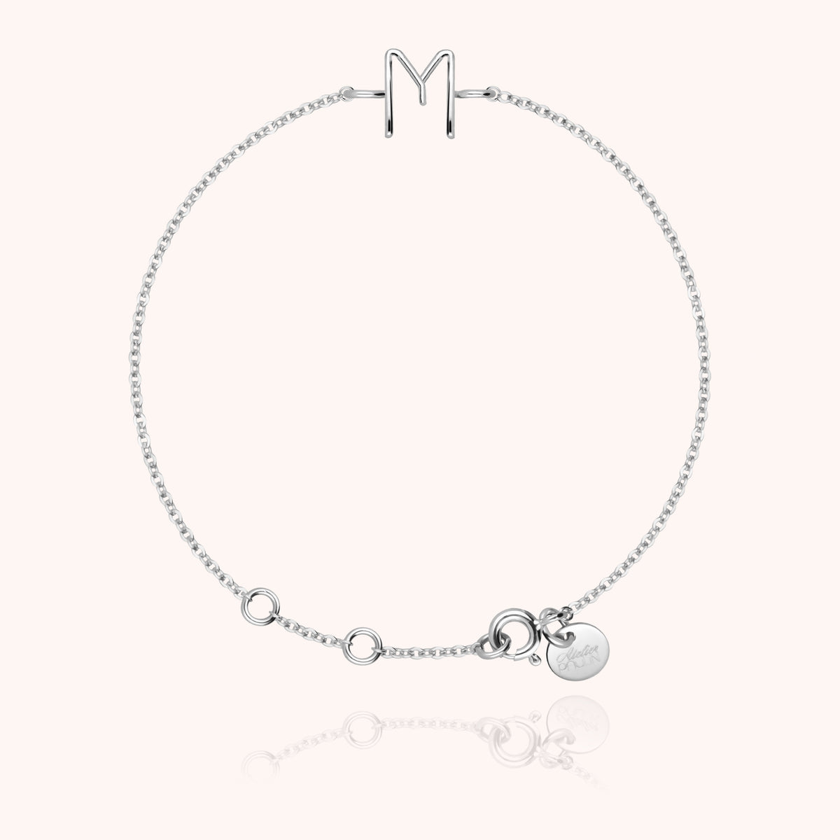 Armband Kette Initiale — handgefertigtes Schmuckstück Armband Expresslieferung