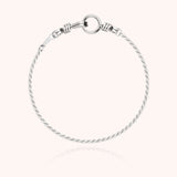 Rope Chain Bracelet Attache moi - silver