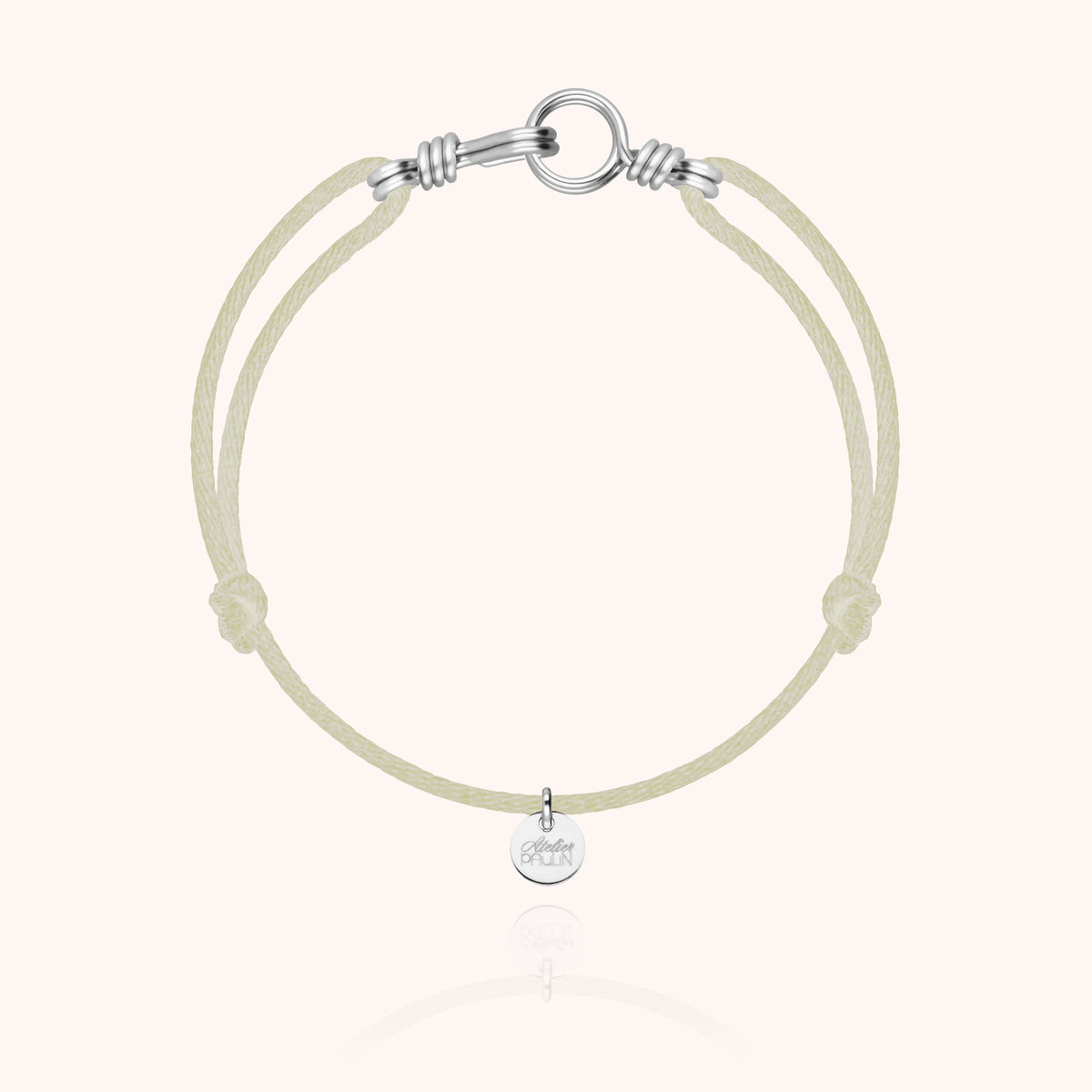 Bracelet Cordon Attache moi — cadeau de luxe fait main Paris