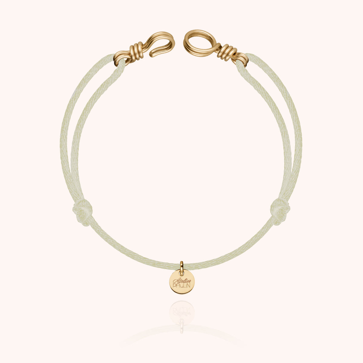 Bracciale Cordino Originale Attache moi, portato al polso