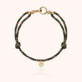 Bracciale Cordino Knot Attache moi - oro giallo laminato