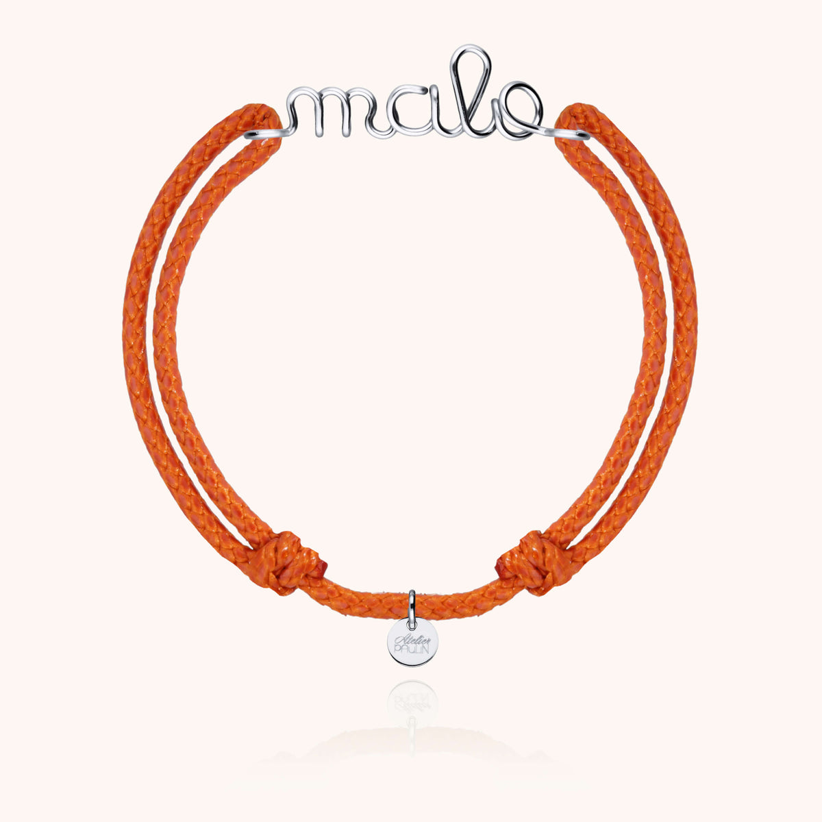 Bracciale Cordino Cerato Personalizzato Uomo