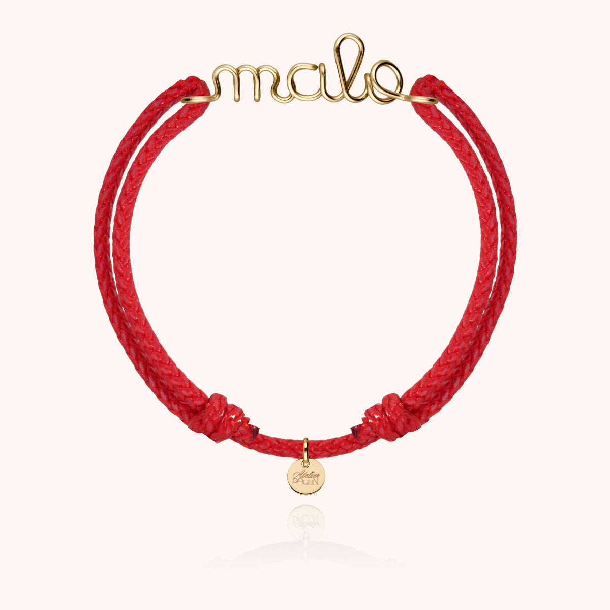 Bracciale Cordino Cerato Personalizzato Uomo