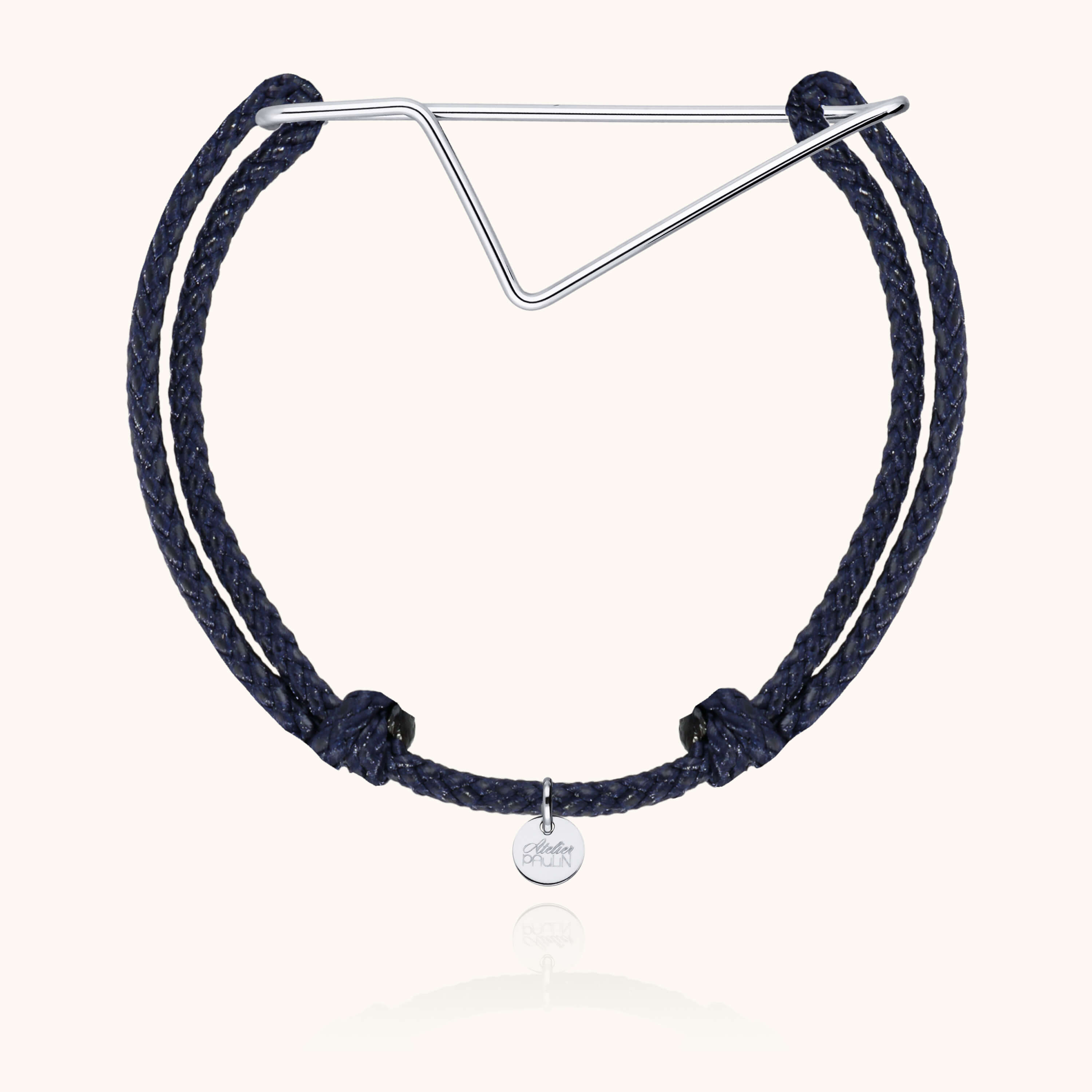 Bracelet Cordon Corsica emballé dans son écrin Atelier Paulin