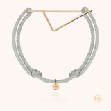 Cord Bracelet Corsica - Yellow 18k gold