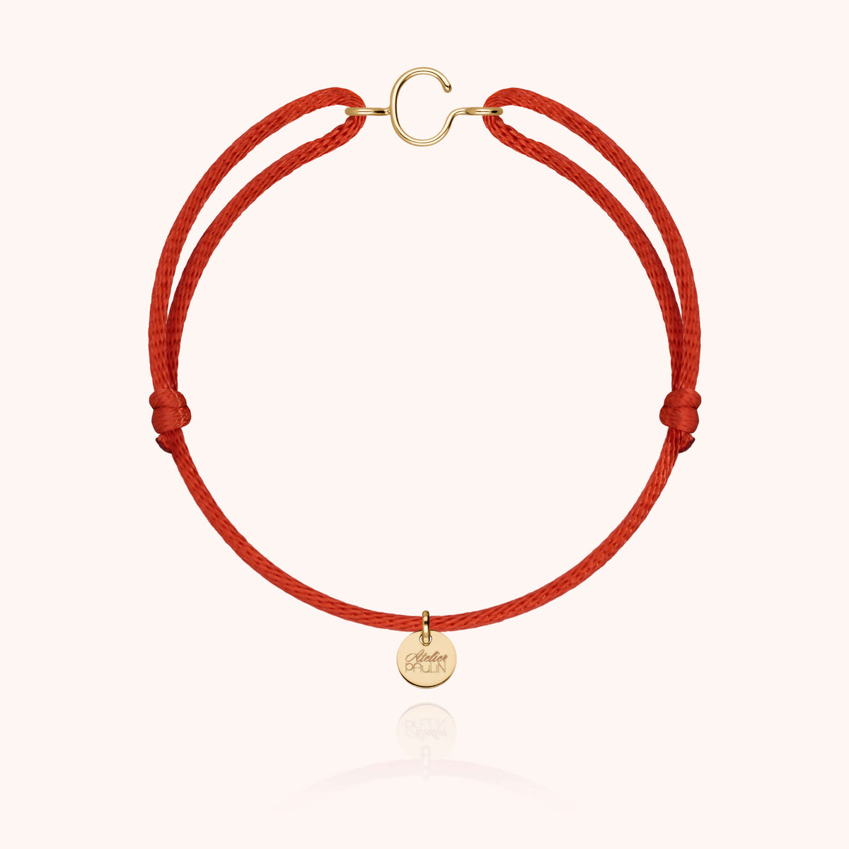 Armband Kordel Capitale Initiale aus 18K Gelbgold — sichere Lieferung aus Paris