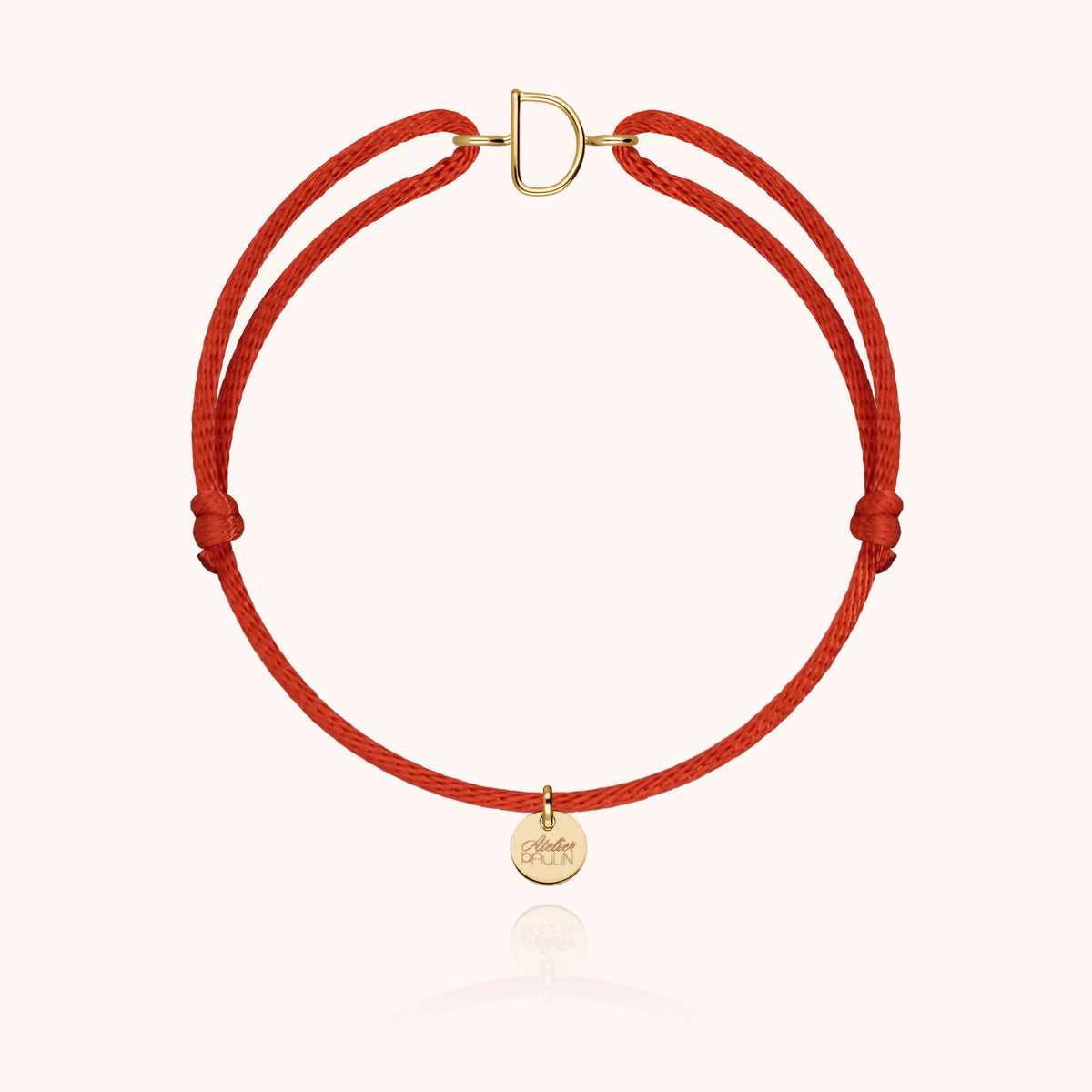 Armband Kordel Capitale Initiale aus 18K Gelbgold — sichere Lieferung aus Paris