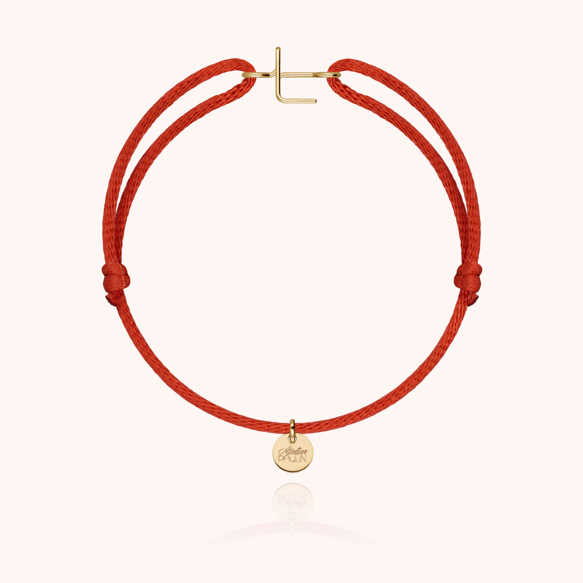 Armband Kordel Capitale Initiale aus 18K Gelbgold — sichere Lieferung aus Paris