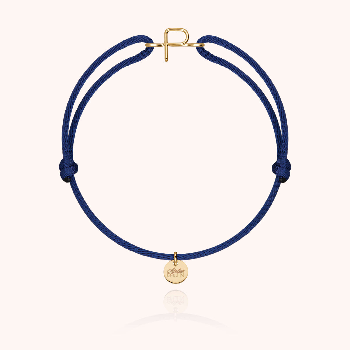 Armband Kordel Capitale Initiale — handgefertigtes Schmuckstück Armband Expresslieferung