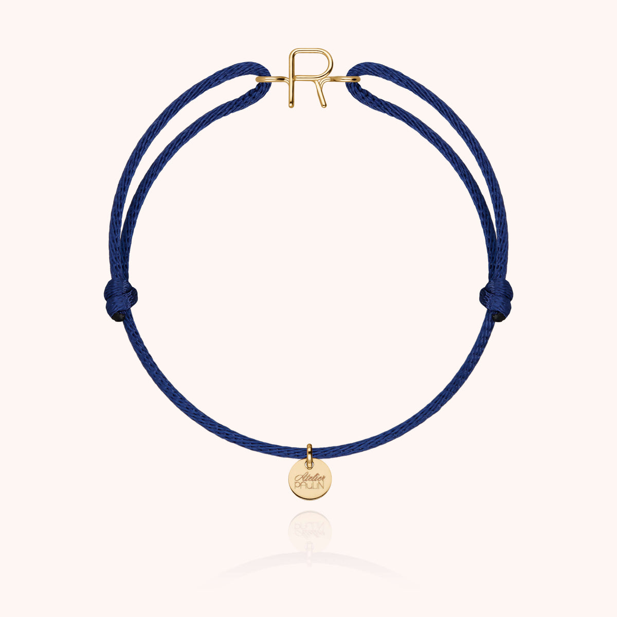 Armband Kordel Capitale Initiale — handgefertigtes Schmuckstück Armband Expresslieferung