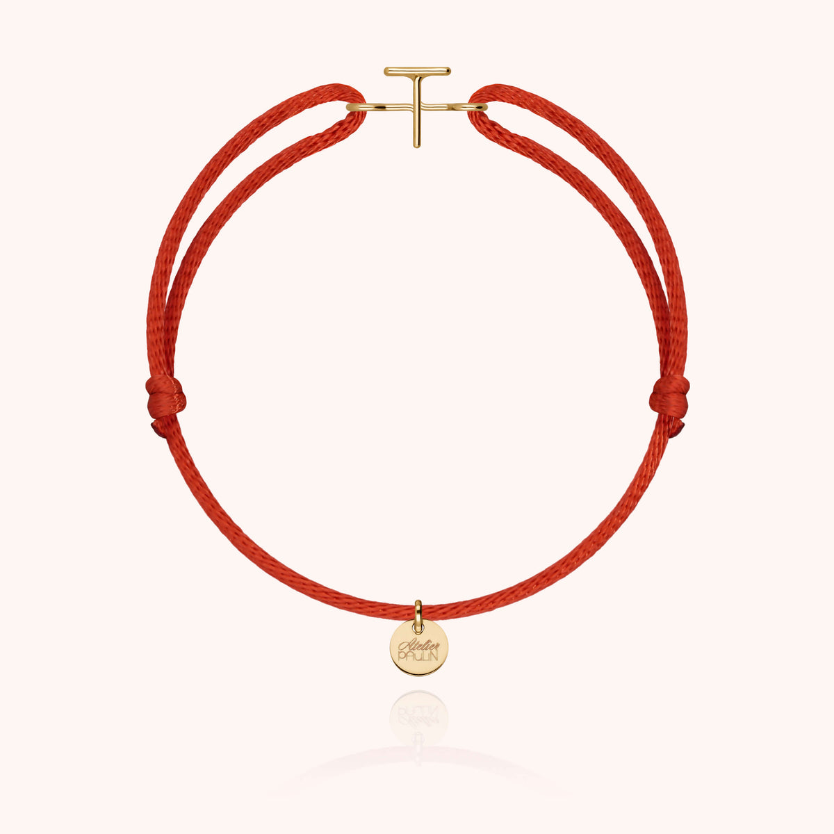 Armband Kordel Capitale Initiale aus 18K Gelbgold — sichere Lieferung aus Paris
