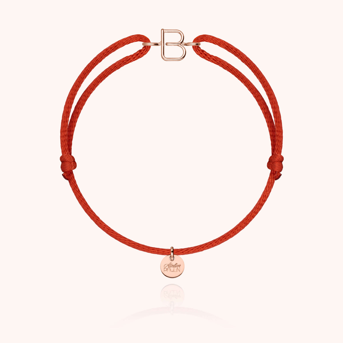 Kordelarmband Capitale Initiale aus 18K Roségold — sichere Lieferung aus Paris