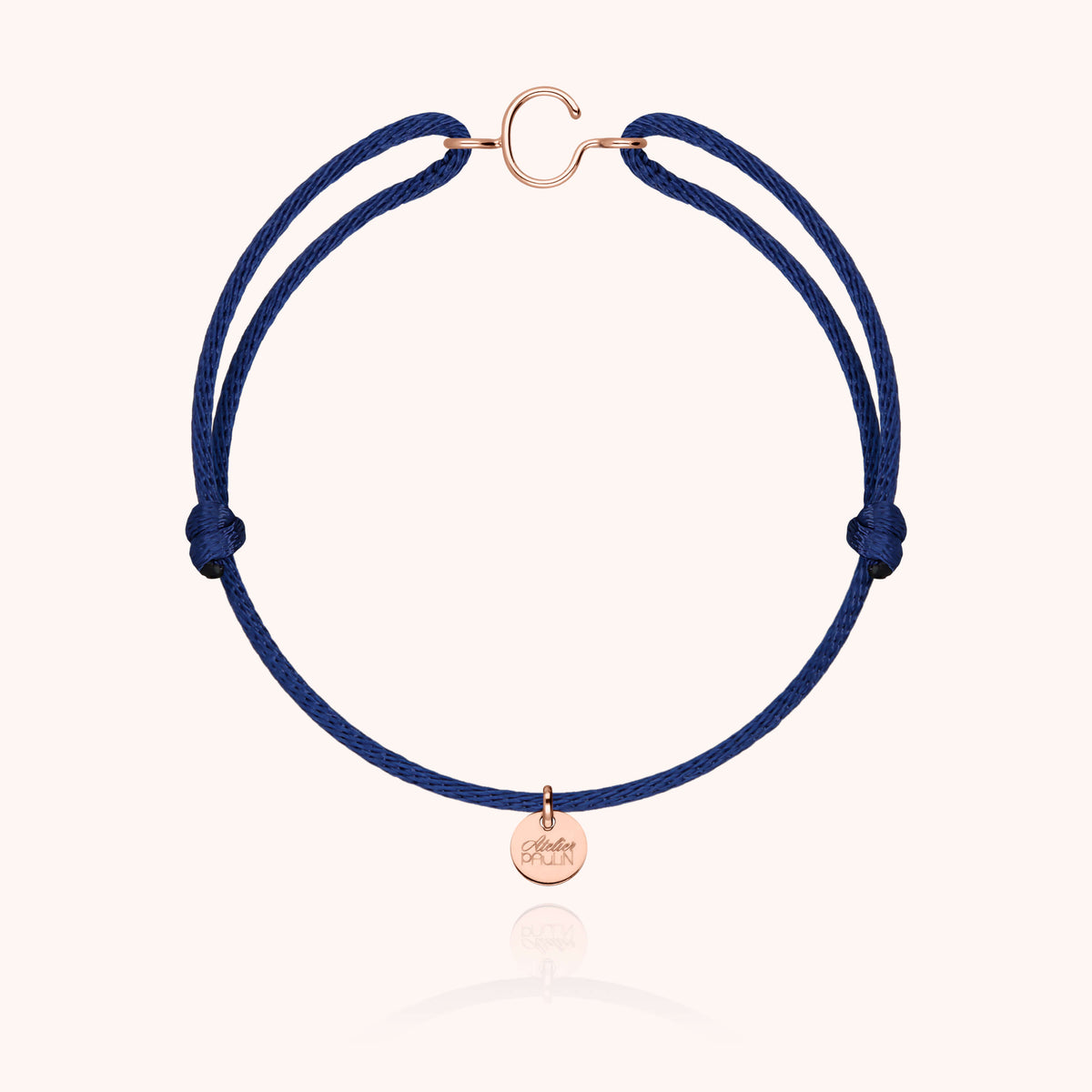 Armband Kordel Capitale Initiale — handgefertigtes Schmuckstück Armband Expresslieferung