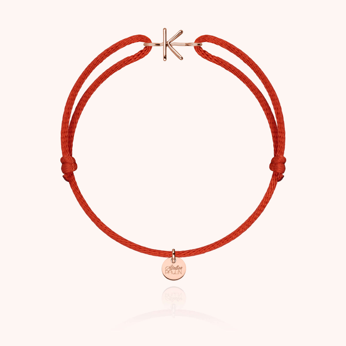 Armband Kordel Capitale Initiale — handgefertigtes Schmuckstück Armband Expresslieferung